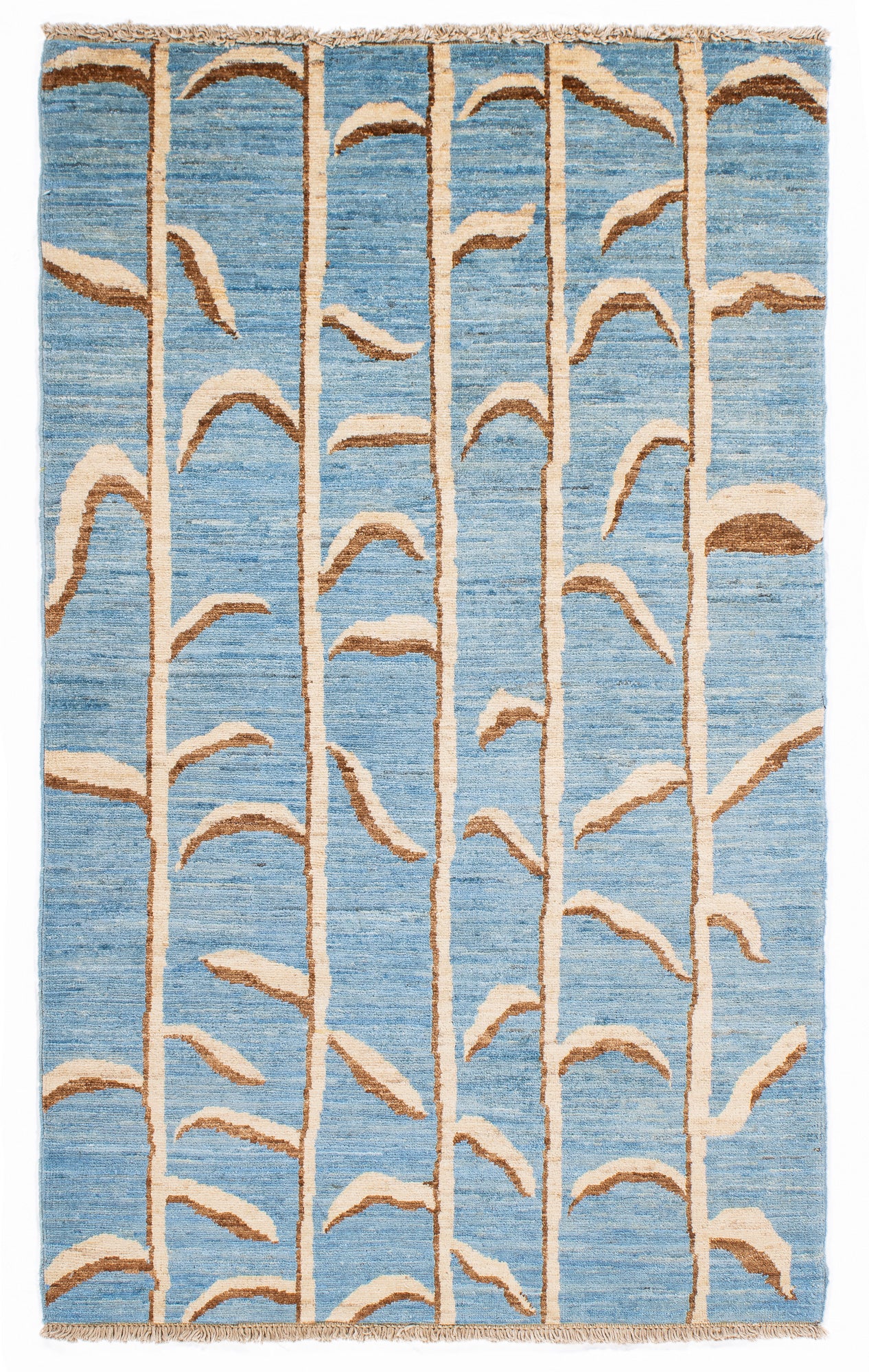 Chinese Branch Design Rug <br> 3'0' x 4'11'