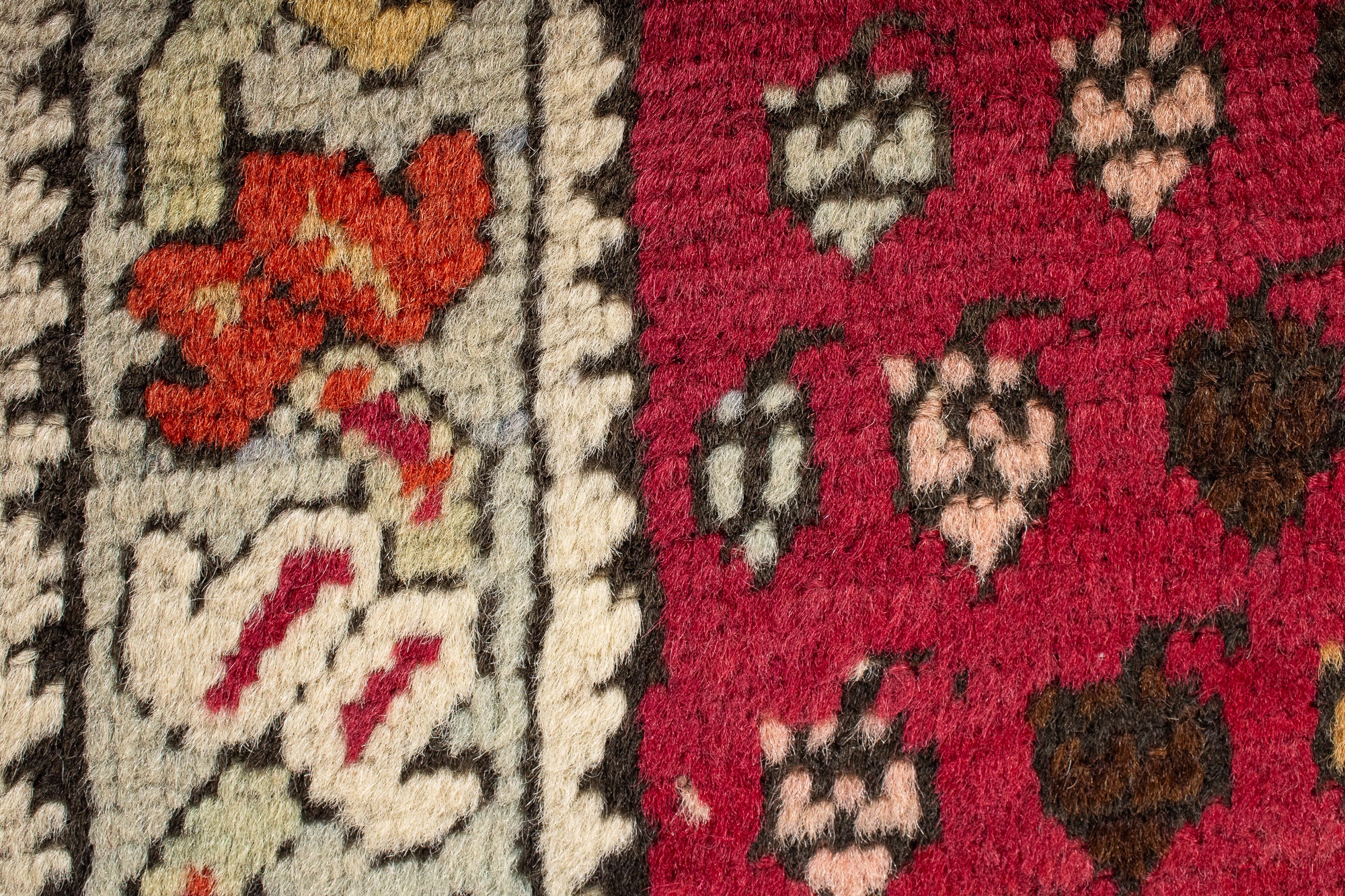 Antique Kurdish Rug <br> 3'0' x 5'0'