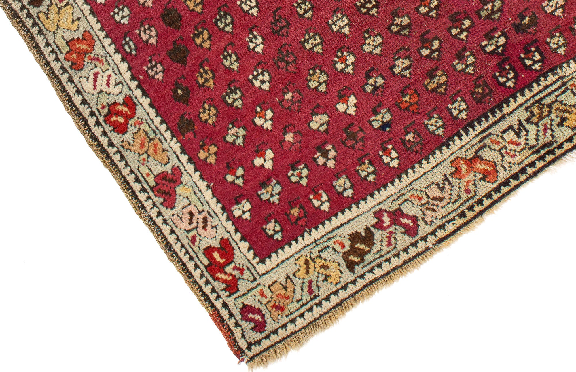 Antique Kurdish Rug <br> 3'0' x 5'0'