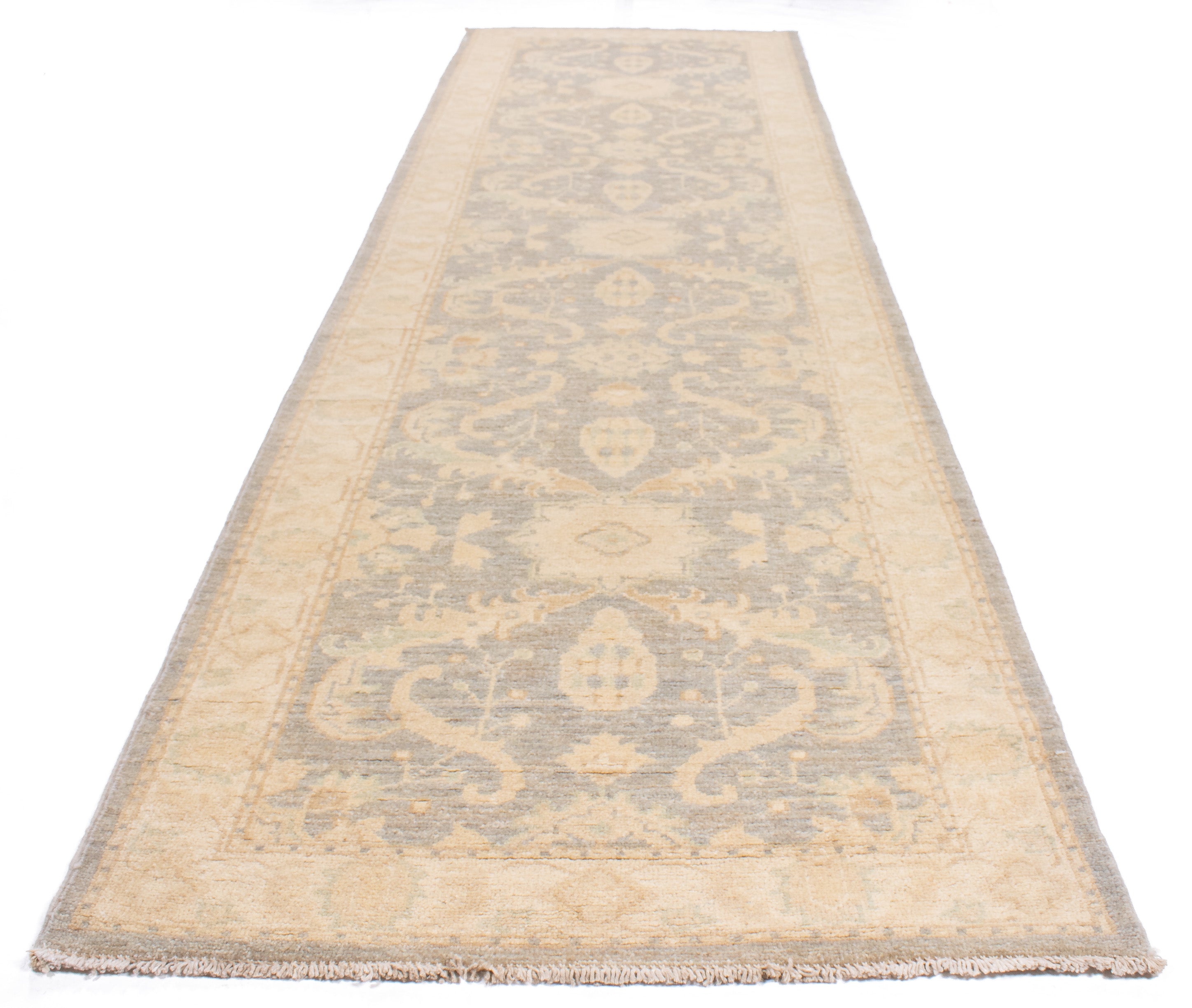 New Pakistan Oushak Runner <br> 2'6 x 9'8