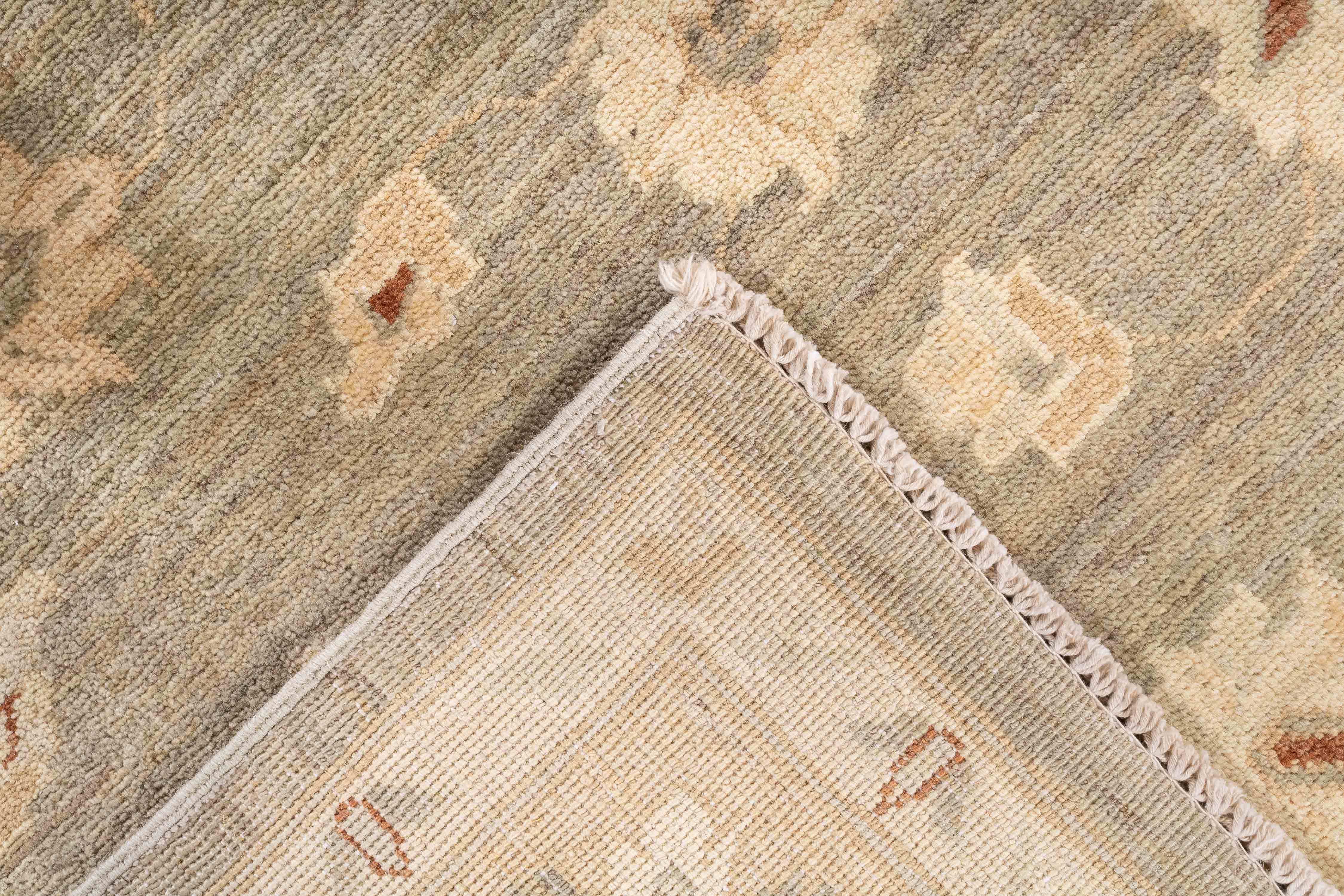 New Pakistan Oushak Rug <br> 6'1 x 8'9