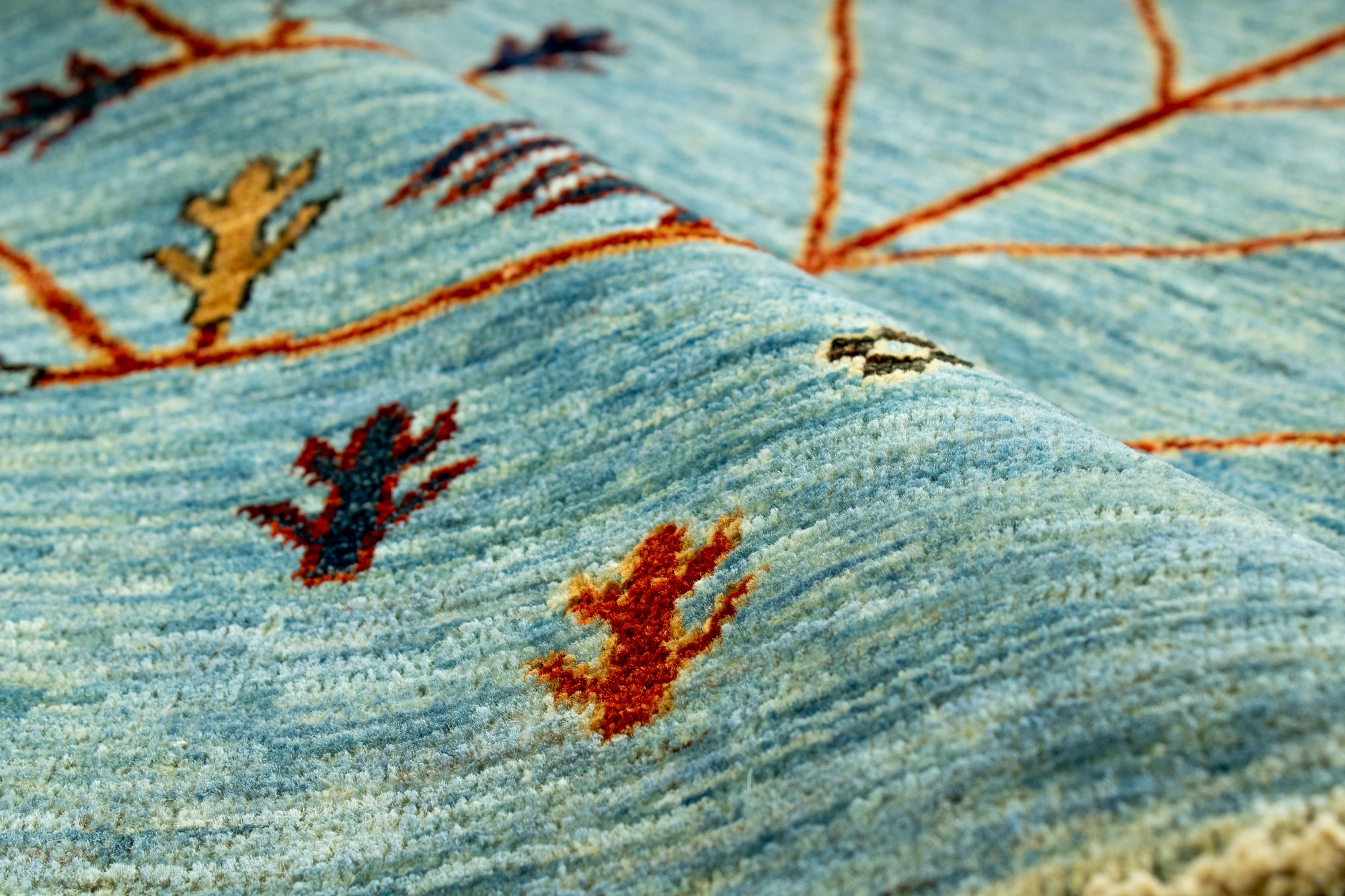 Afghan The Tree Rug <br> 6'1 × 9'0