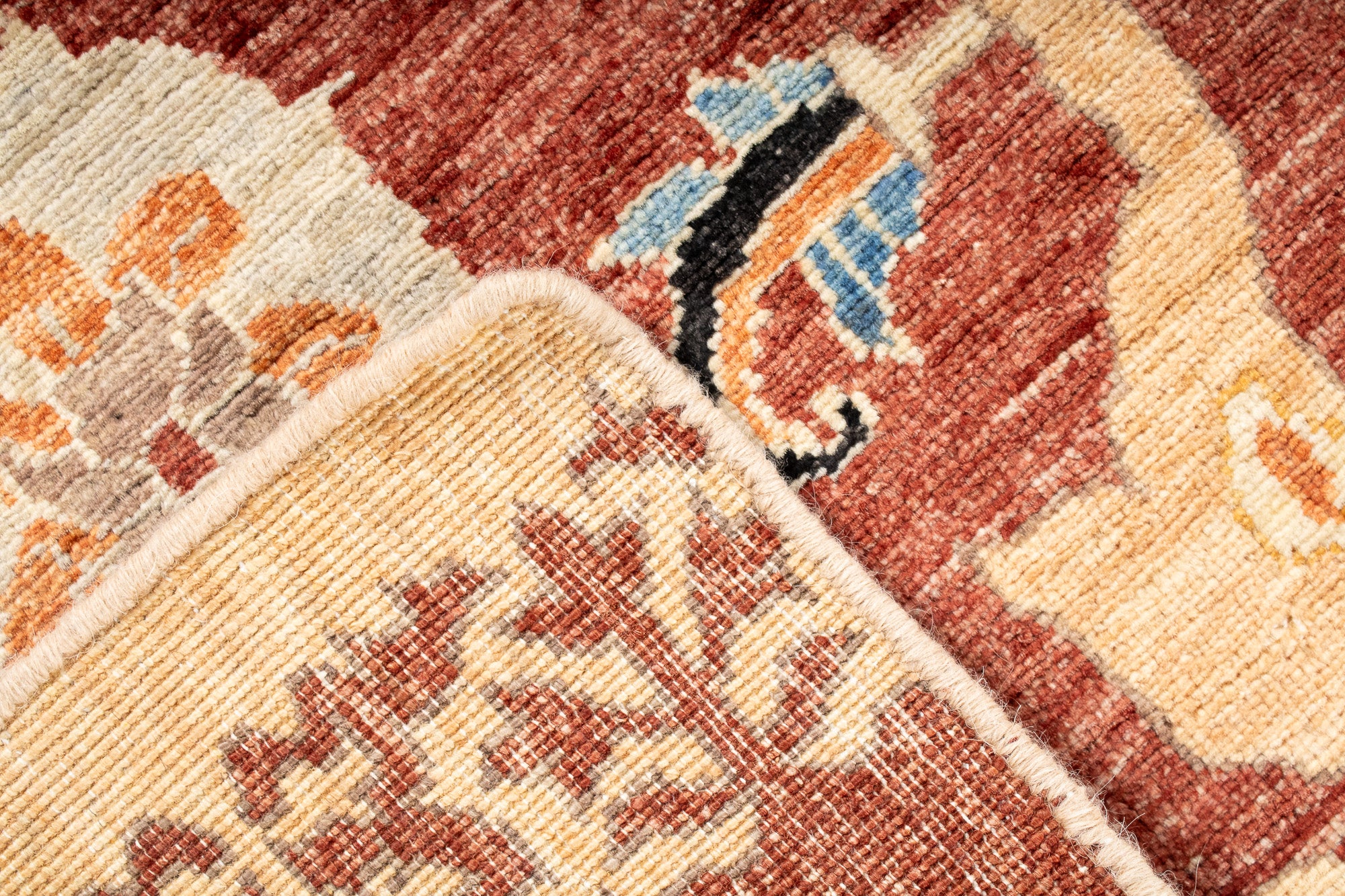 Afghanistan Sampler Rug <br> 2'2 x 4'0