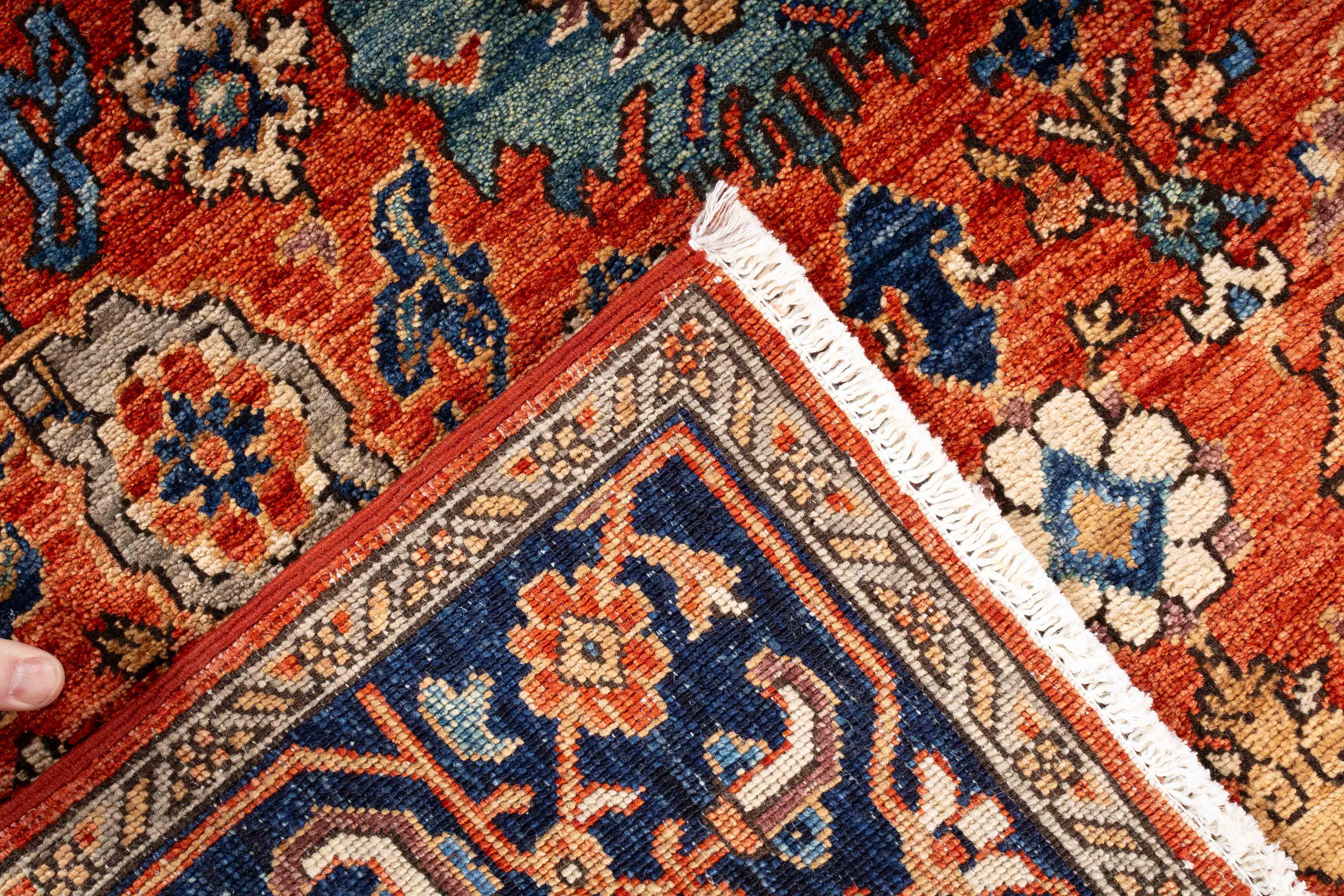 New Pakistan Serapi Rug <br> 4'5 x 6'4