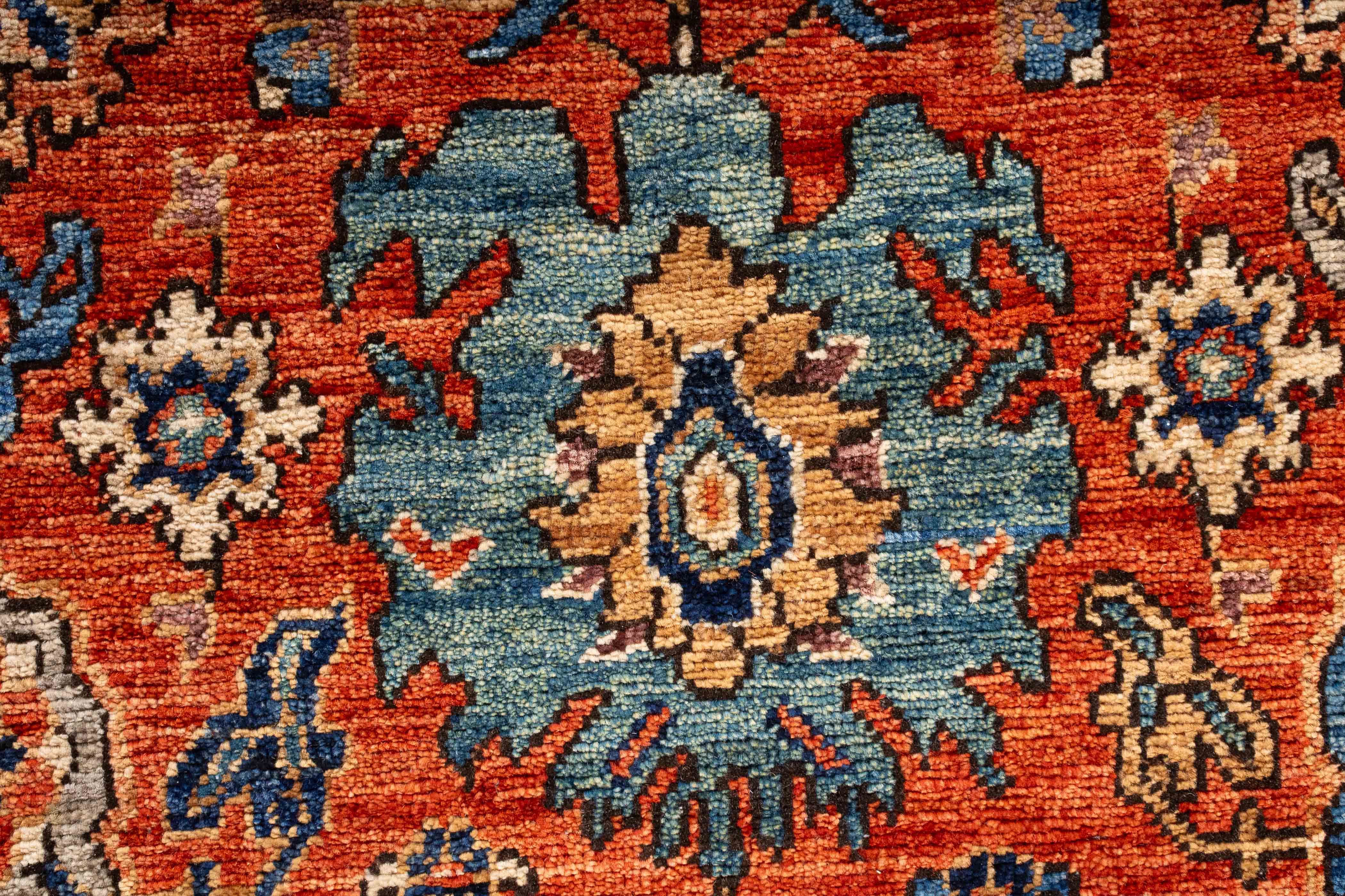 New Pakistan Serapi Rug <br> 4'5 x 6'4