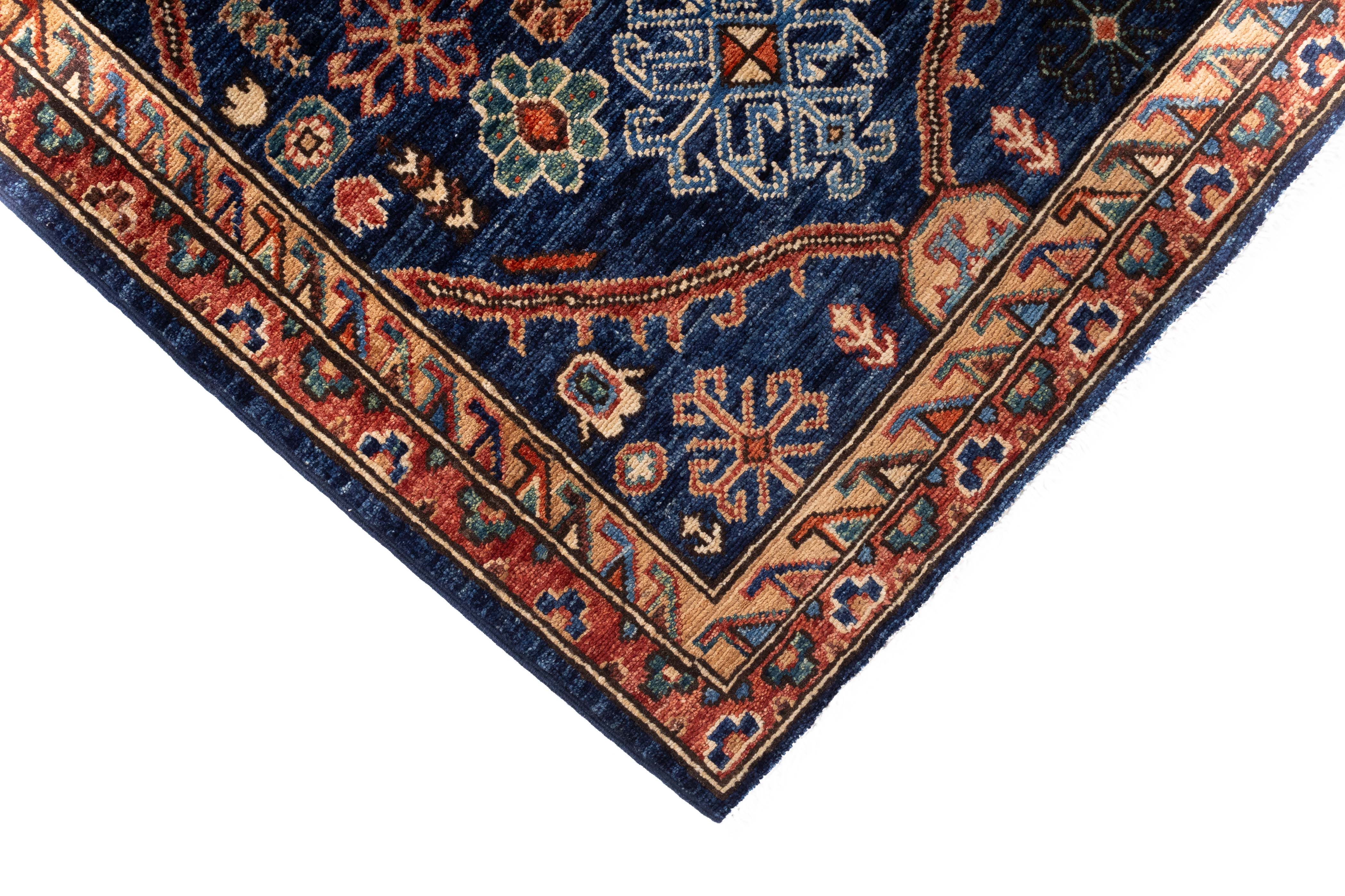 New Pakistan Serapi Rug <br> 4'1 x 6'0
