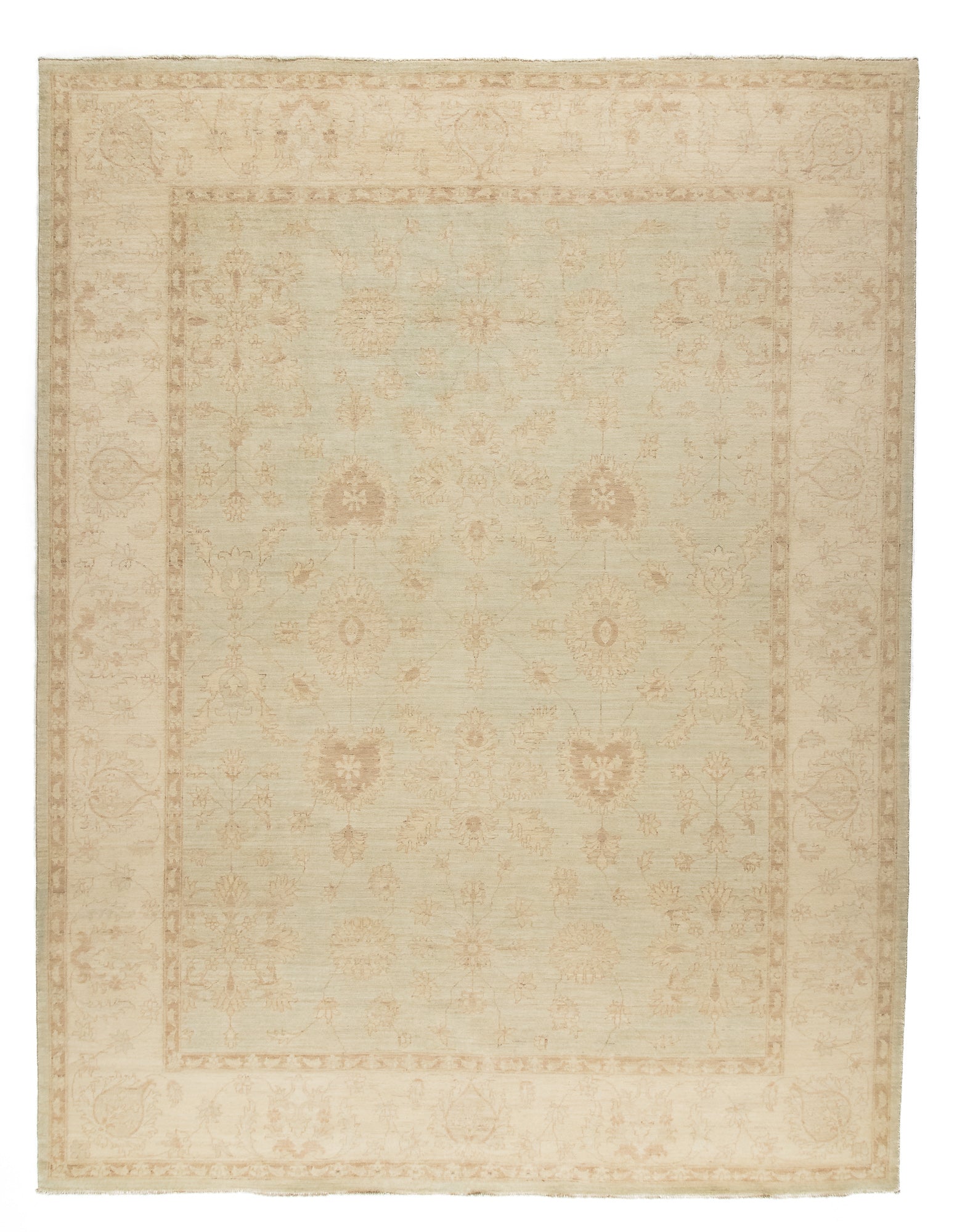 Pak Oushak Rug <br> 9'1 x 11'9