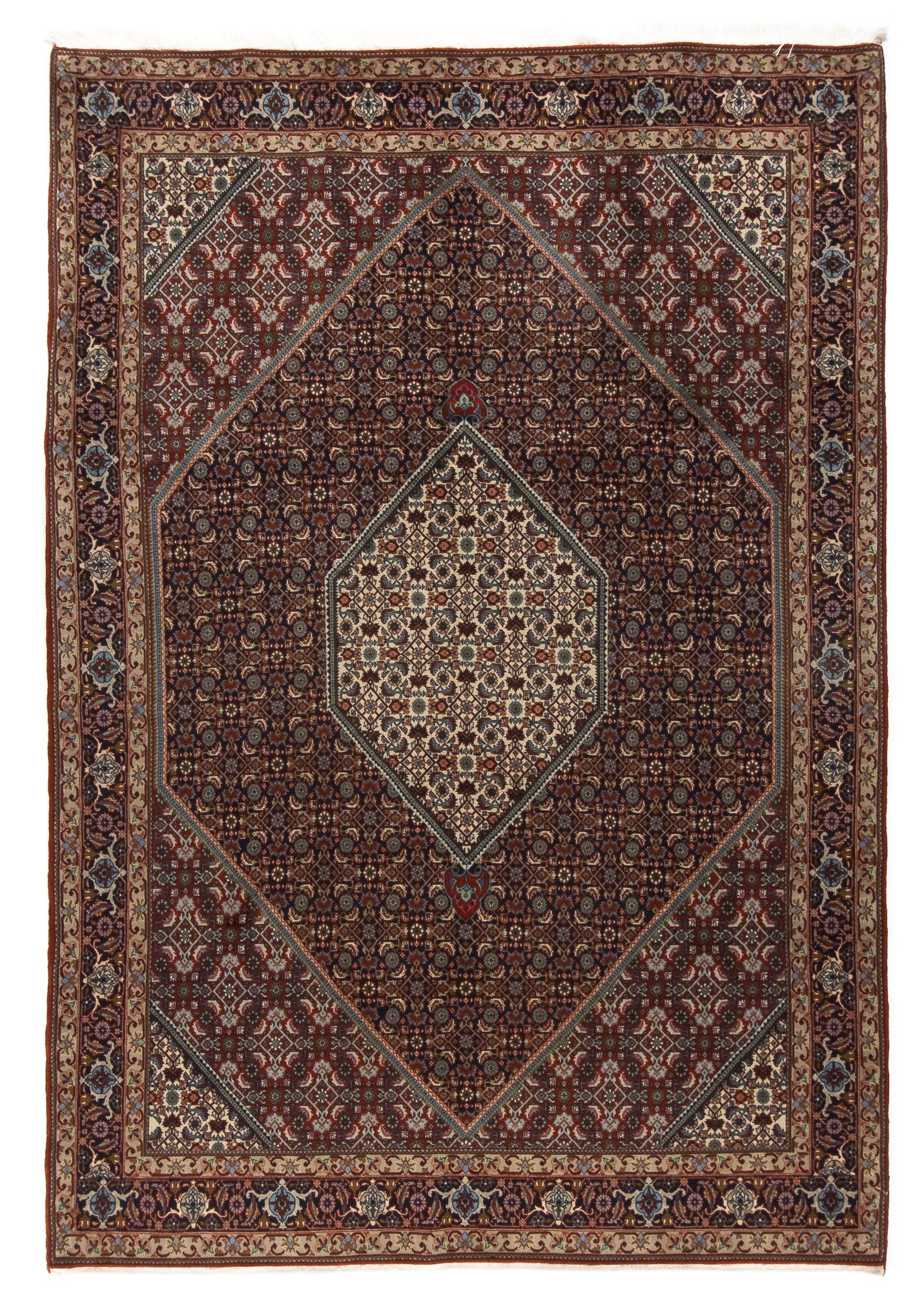 Traditional Persian Bidjar Rug <br> 7'0 x 10'0