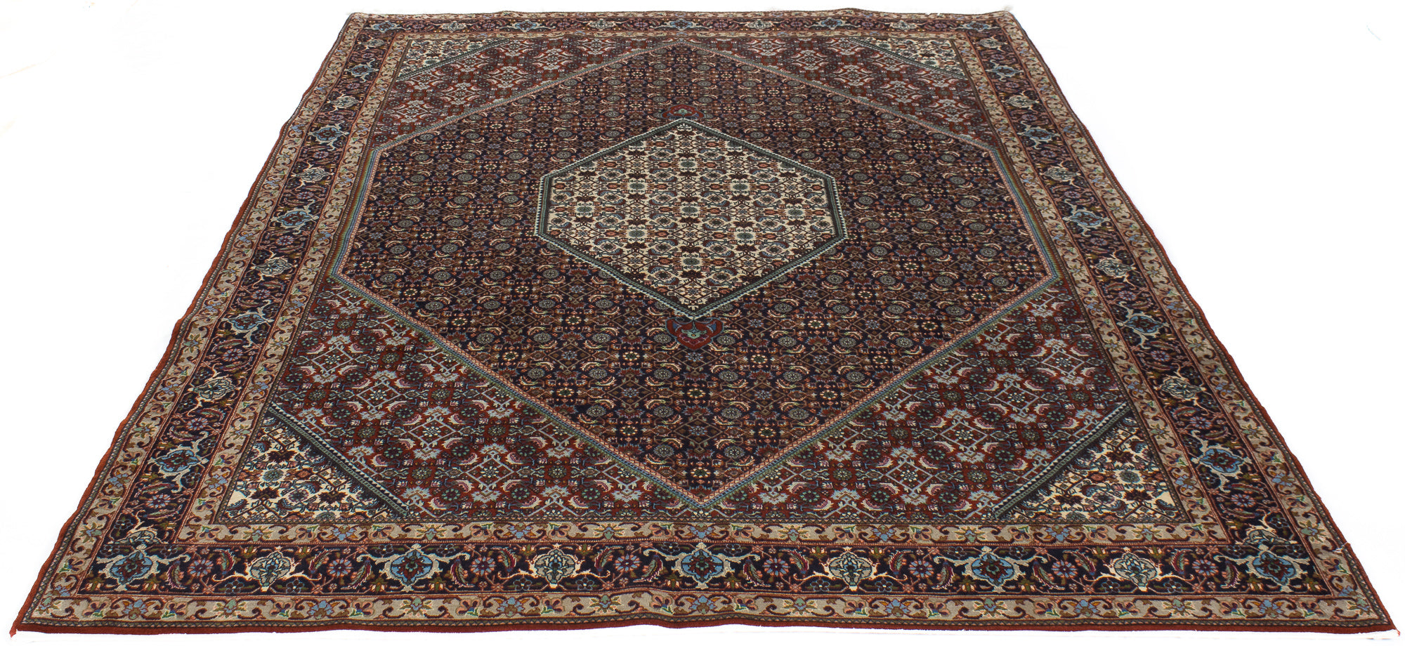 Traditional Persian Bidjar Rug <br> 7'0 x 10'0