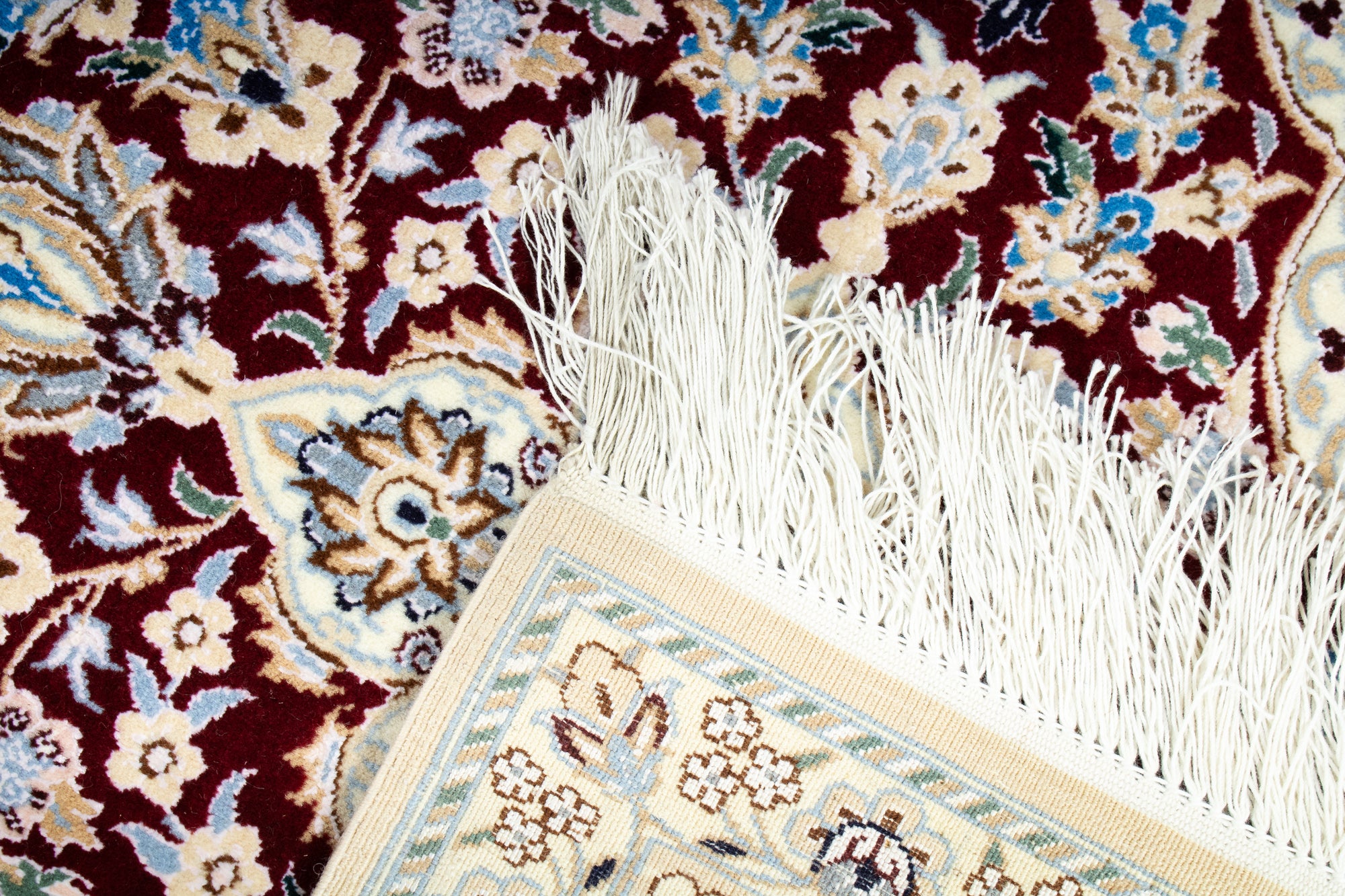 Traditional Persian Nain <br> 5'0 x 7'0