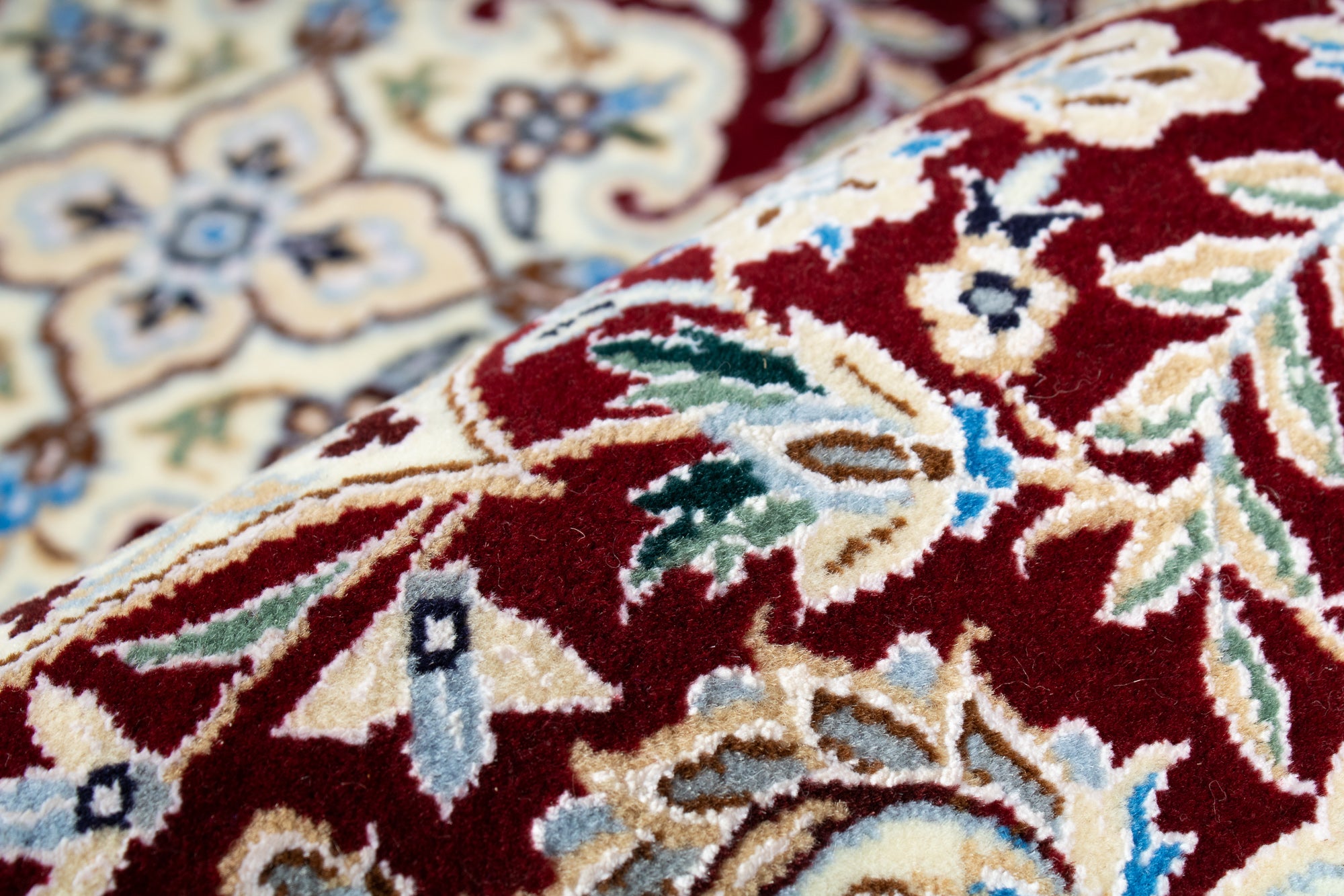 Traditional Persian Nain <br> 5'0 x 7'0