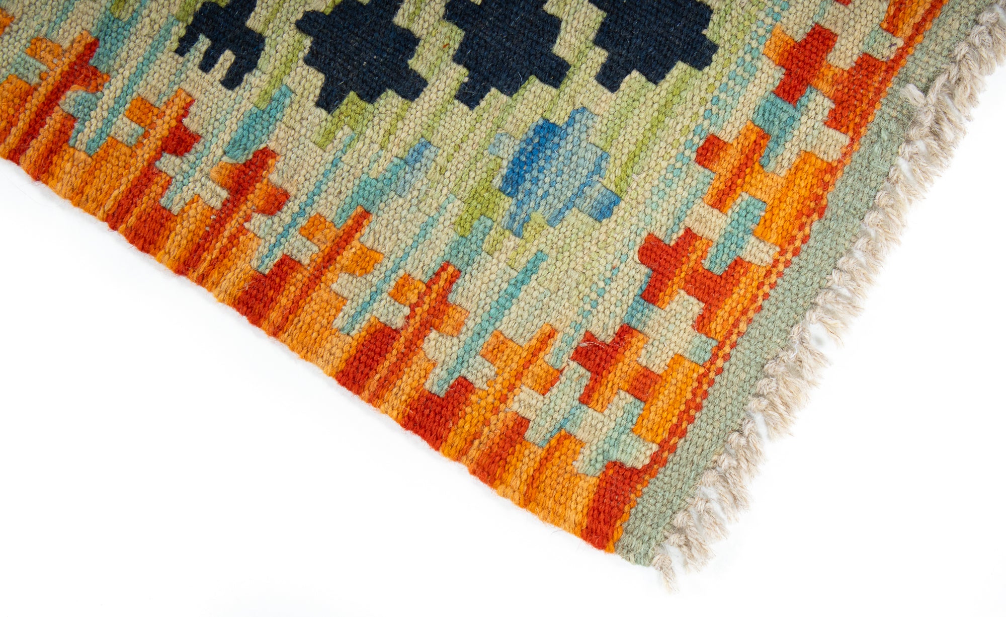Colorful Pak Kilim Accent Rug <br> 2'1 x 2'10