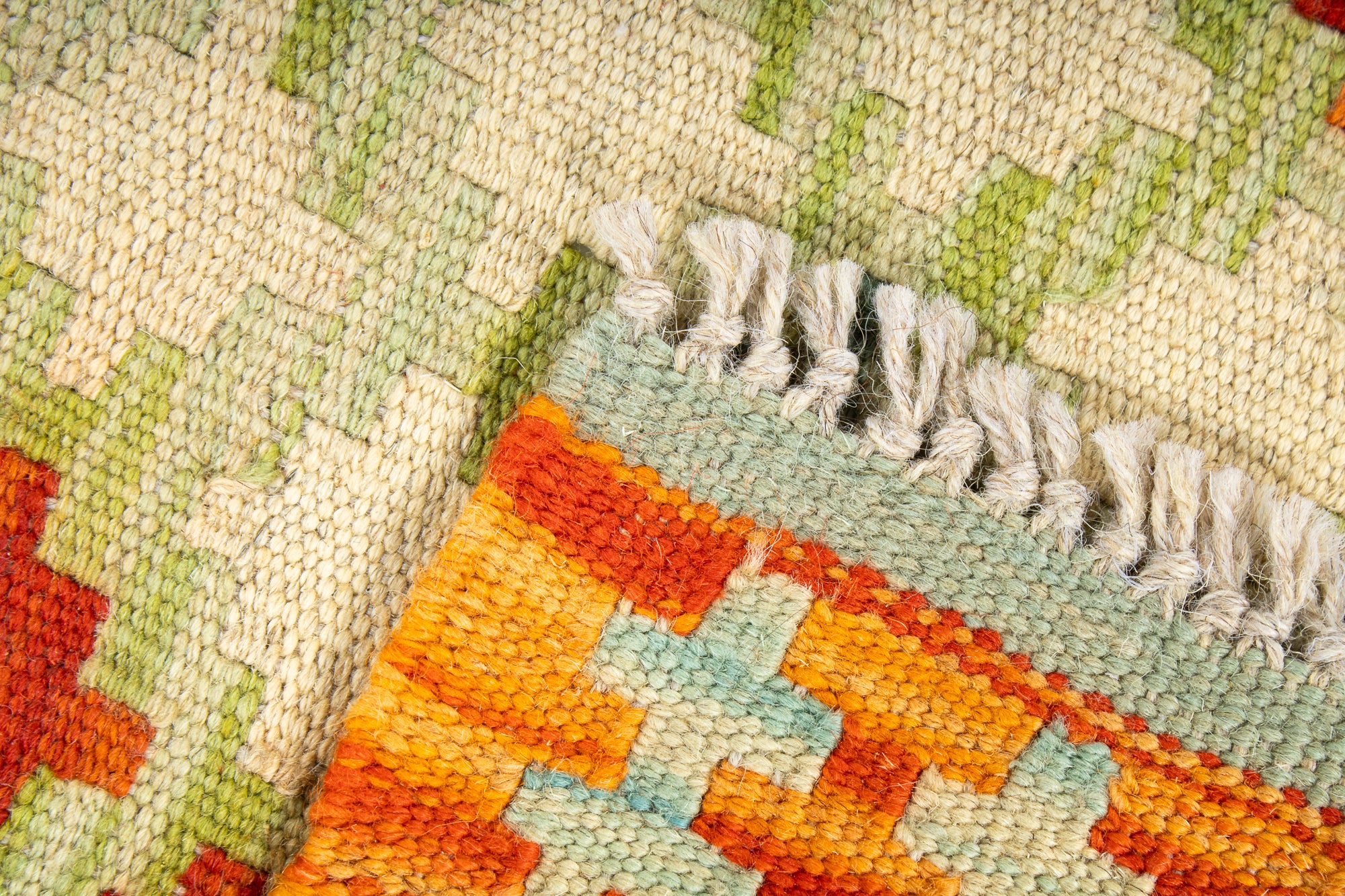 Colorful Pak Kilim Accent Rug <br> 2'1 x 2'10