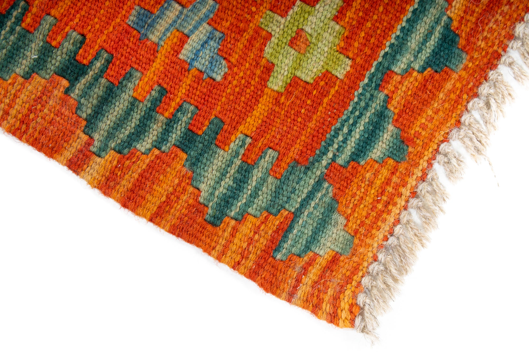 Colorful Pak Kilim Accent Rug  <br> 2'1 x  3'2