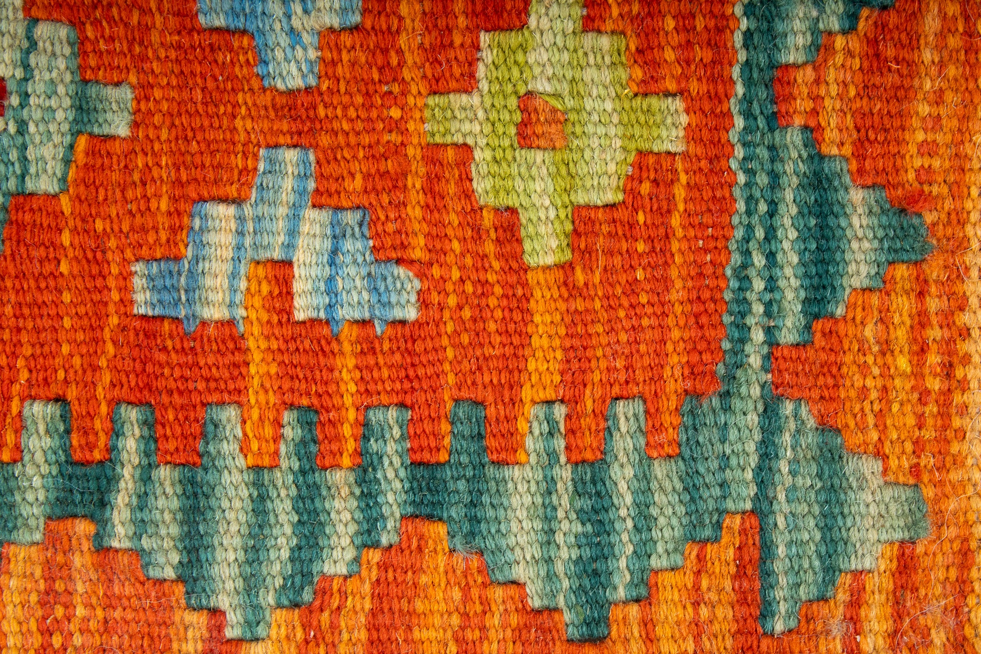 Colorful Pak Kilim Accent Rug  <br> 2'1 x  3'2