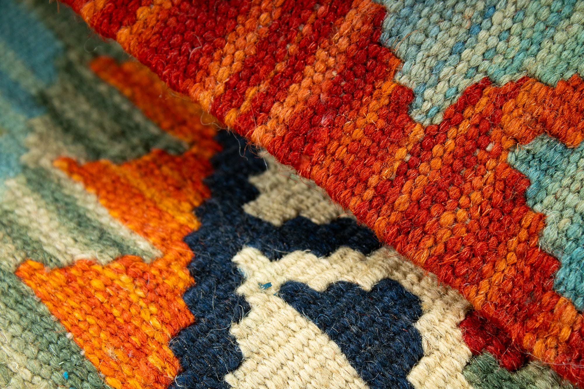 Small Pak Kilim Rug <br> 2'0 x 3'0