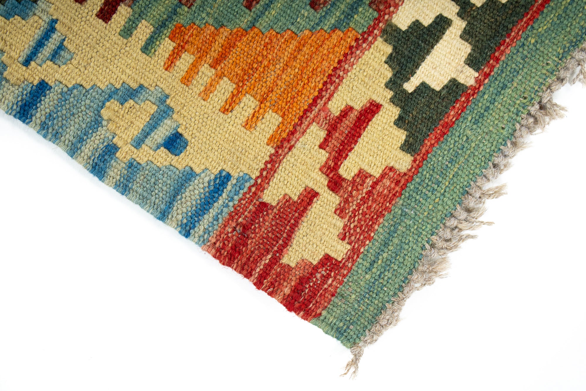 Colorful Kilim Accent Rug <br> 2'0 x 3'0