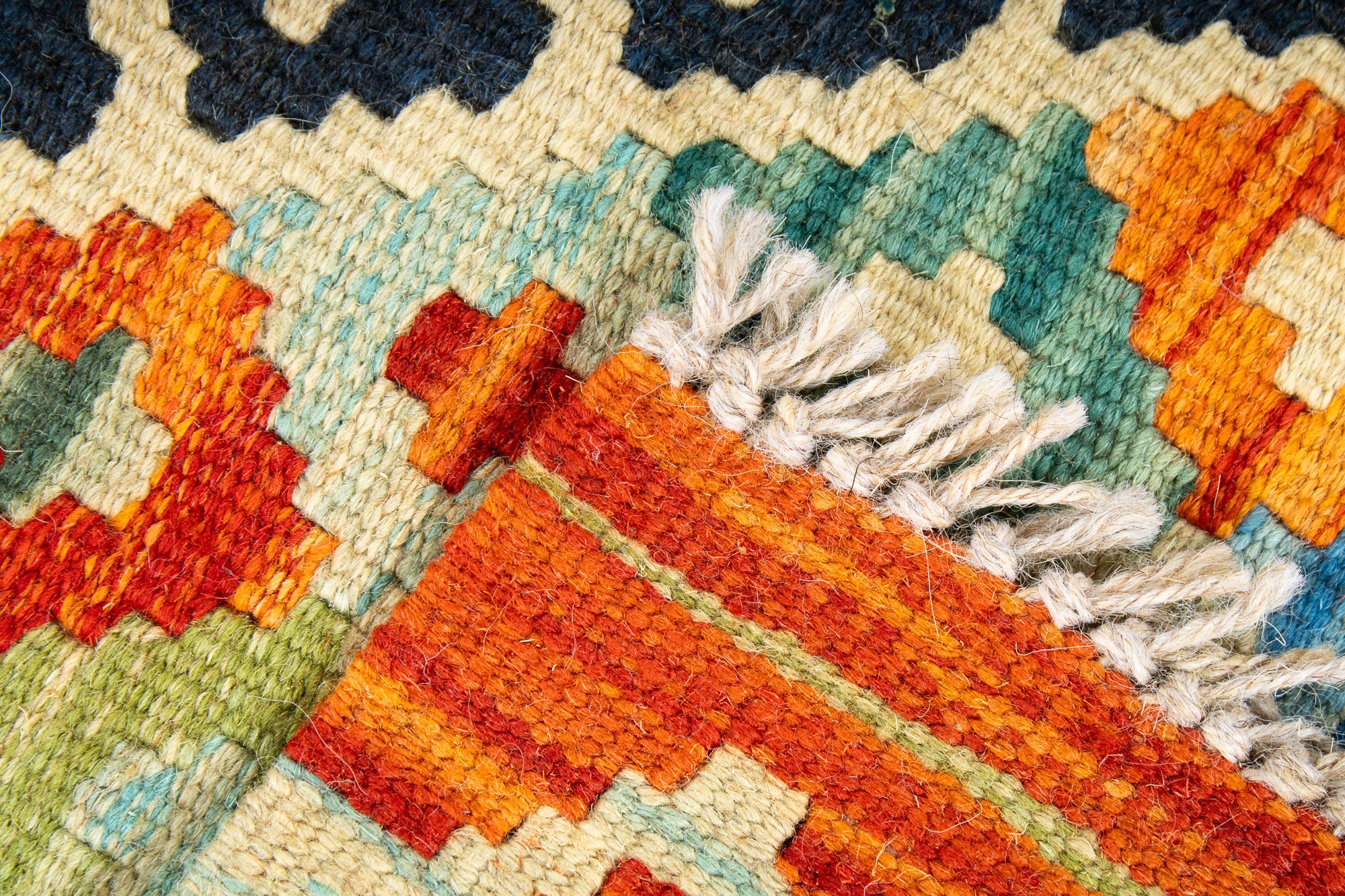 Tribal Pak Kilim Accent Rug <br> 2'0 x 3'0