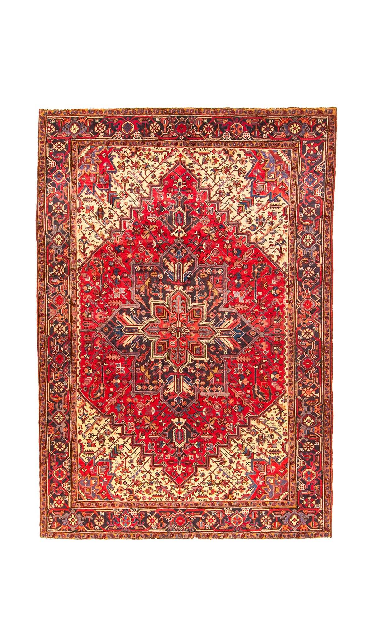 Persian Heriz Rug <br> 8'0 x 11'0