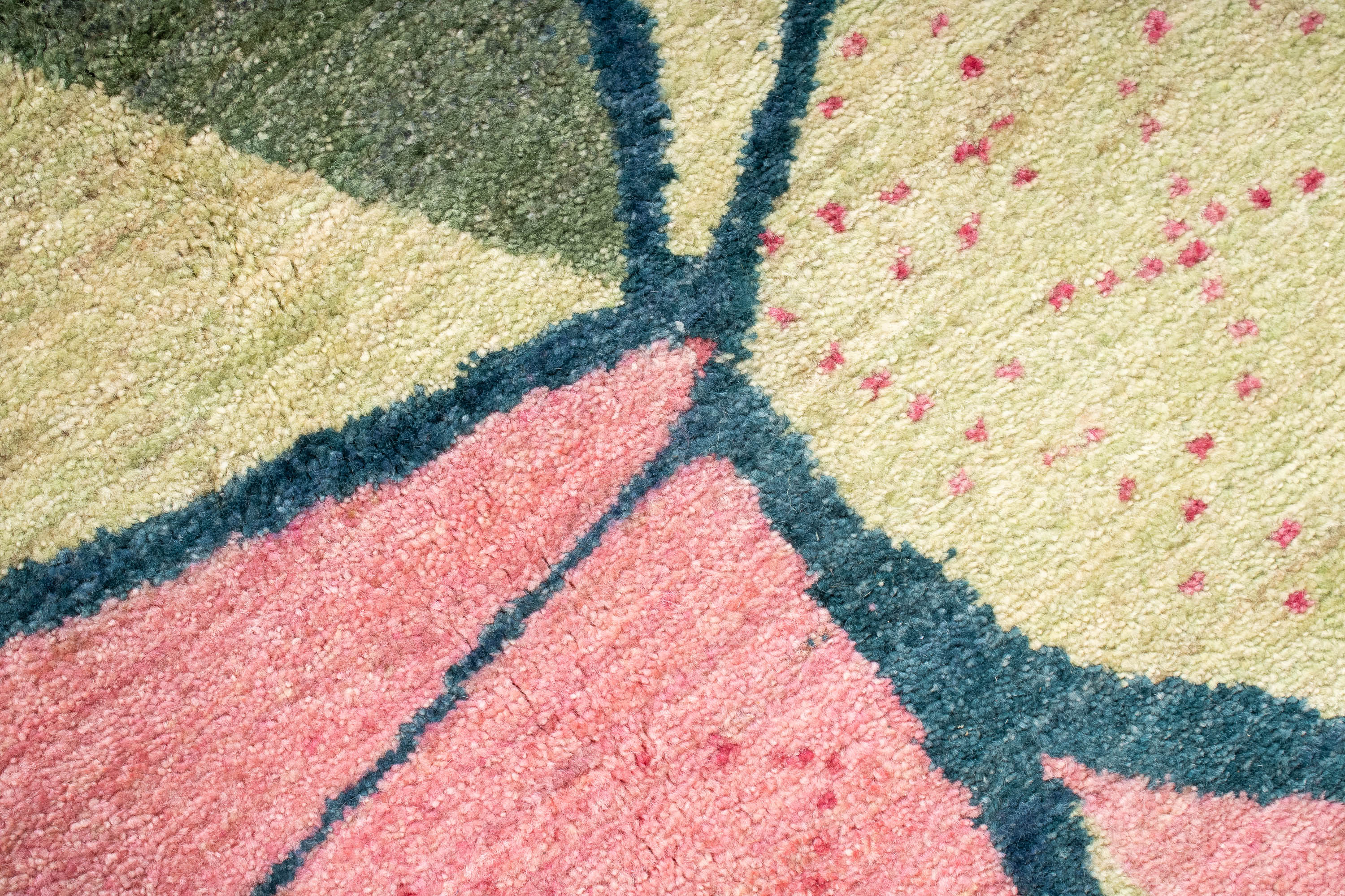 Mid Century Modern Area Rug 7'3 x 9'6