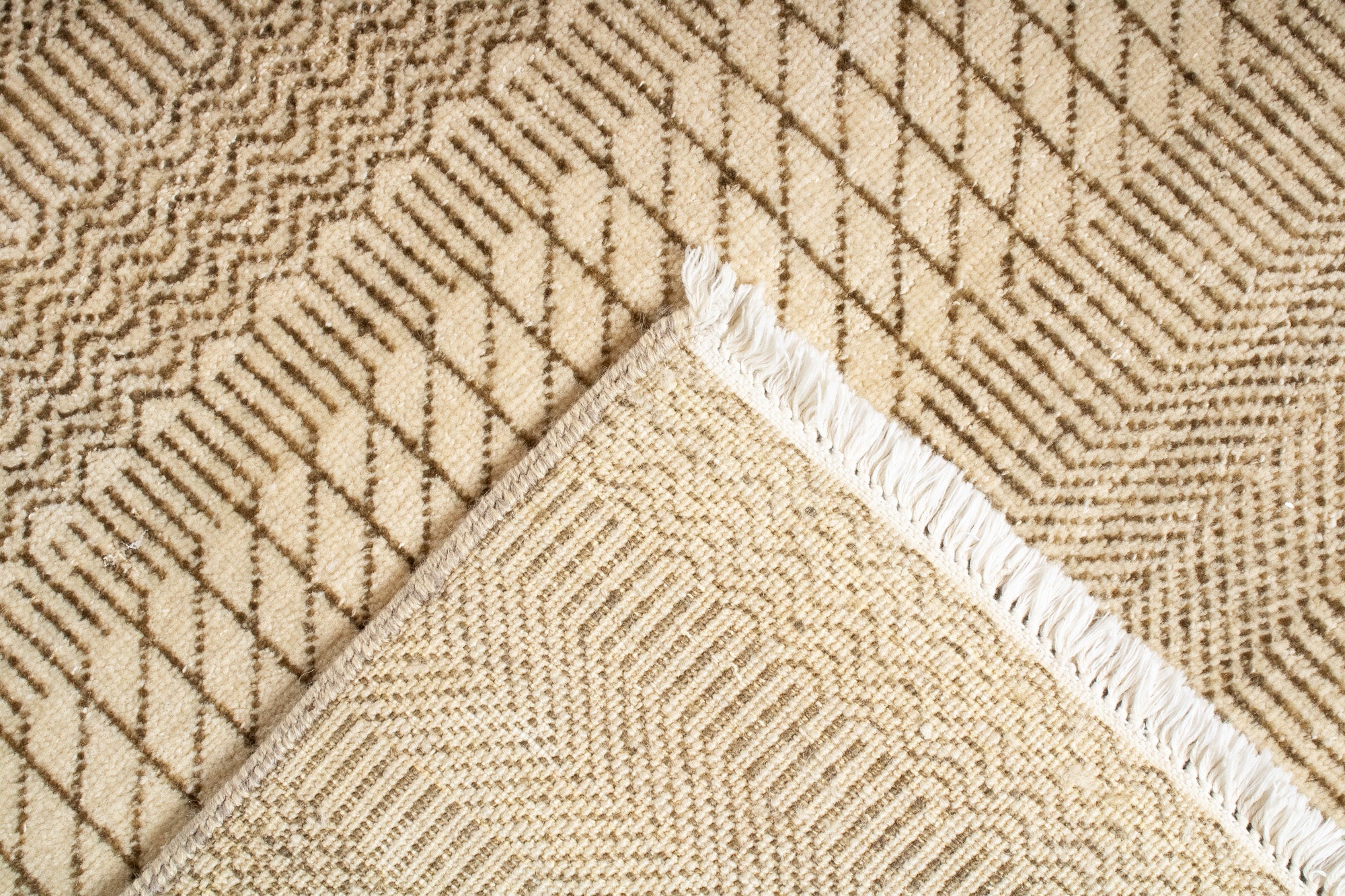 Indian Damask Rug <br> 8'2 x 10'3