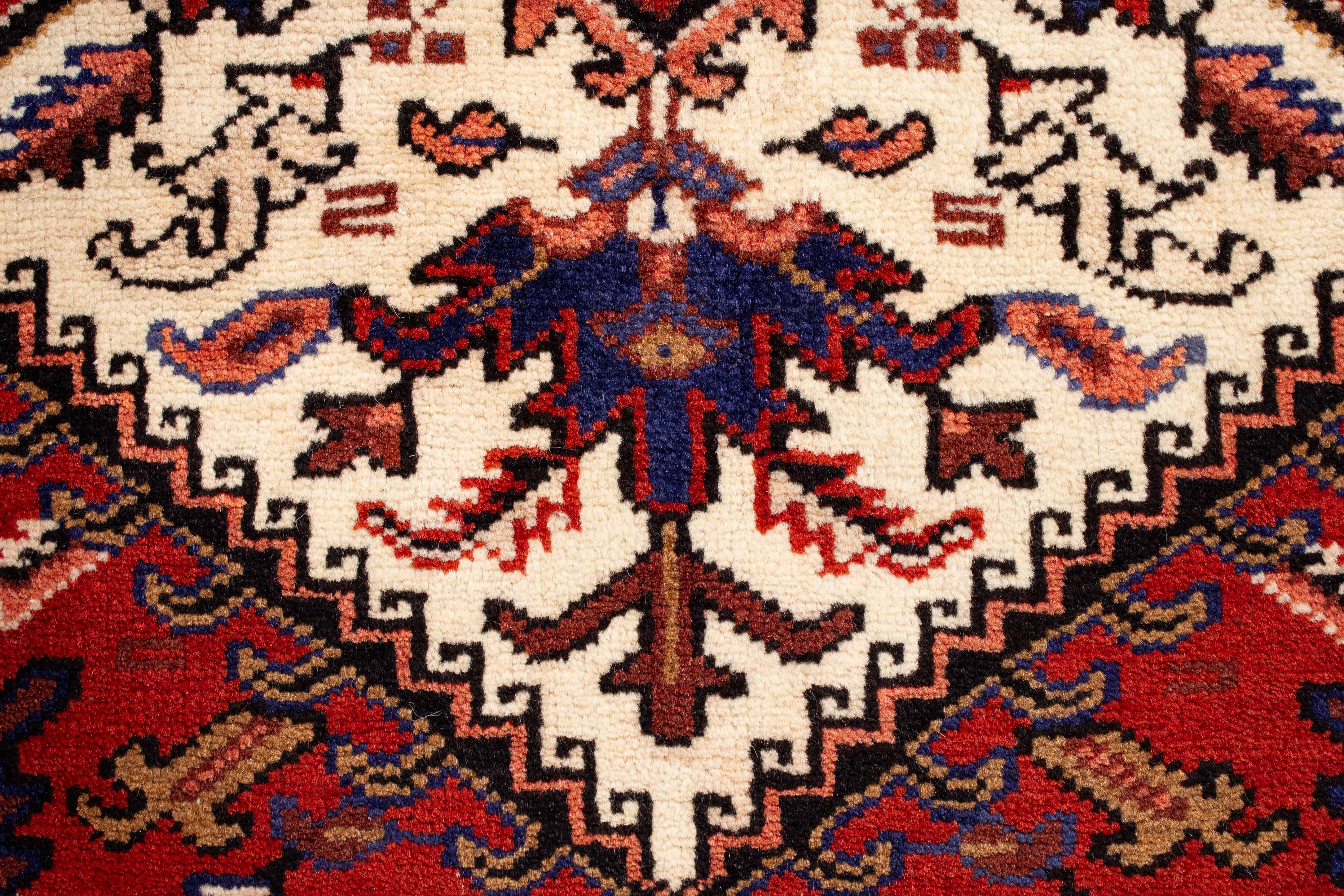 Persian Heriz Rug <br> 3'6 × 4'8