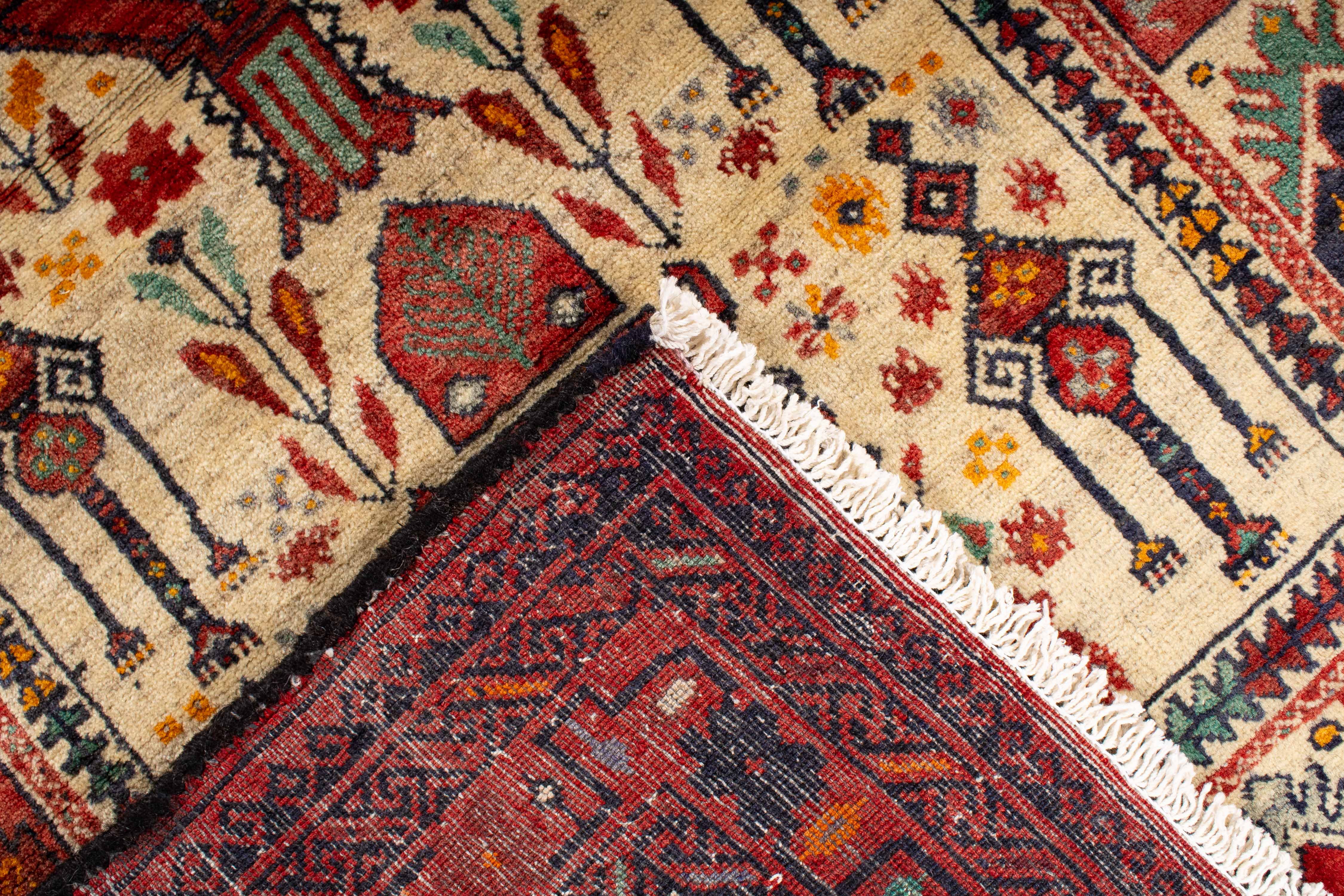 Persian Balouch Rug <br> 3'0 × 4'10