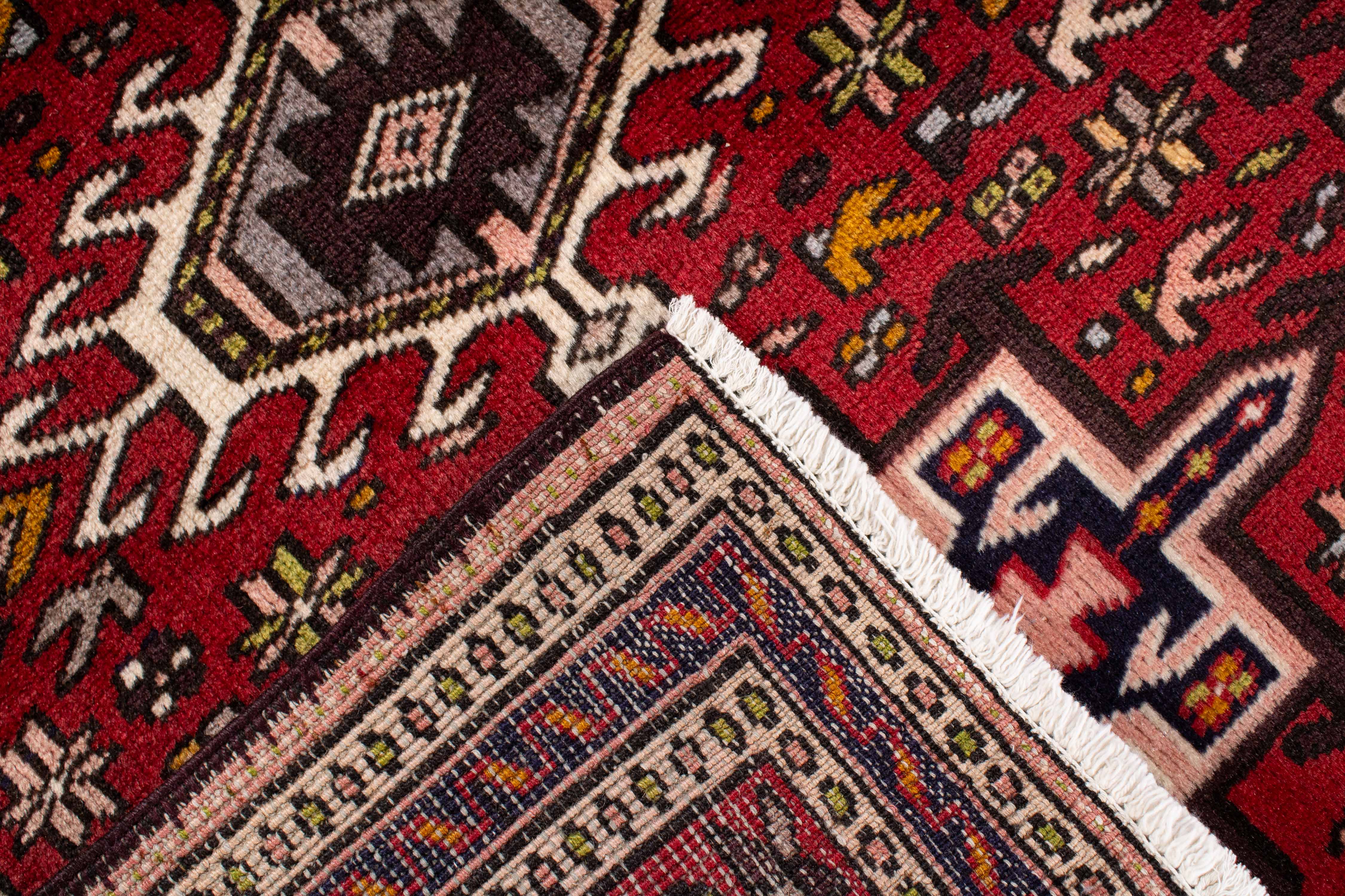 Persian Heriz Rug <br> 2'7 × 3'4