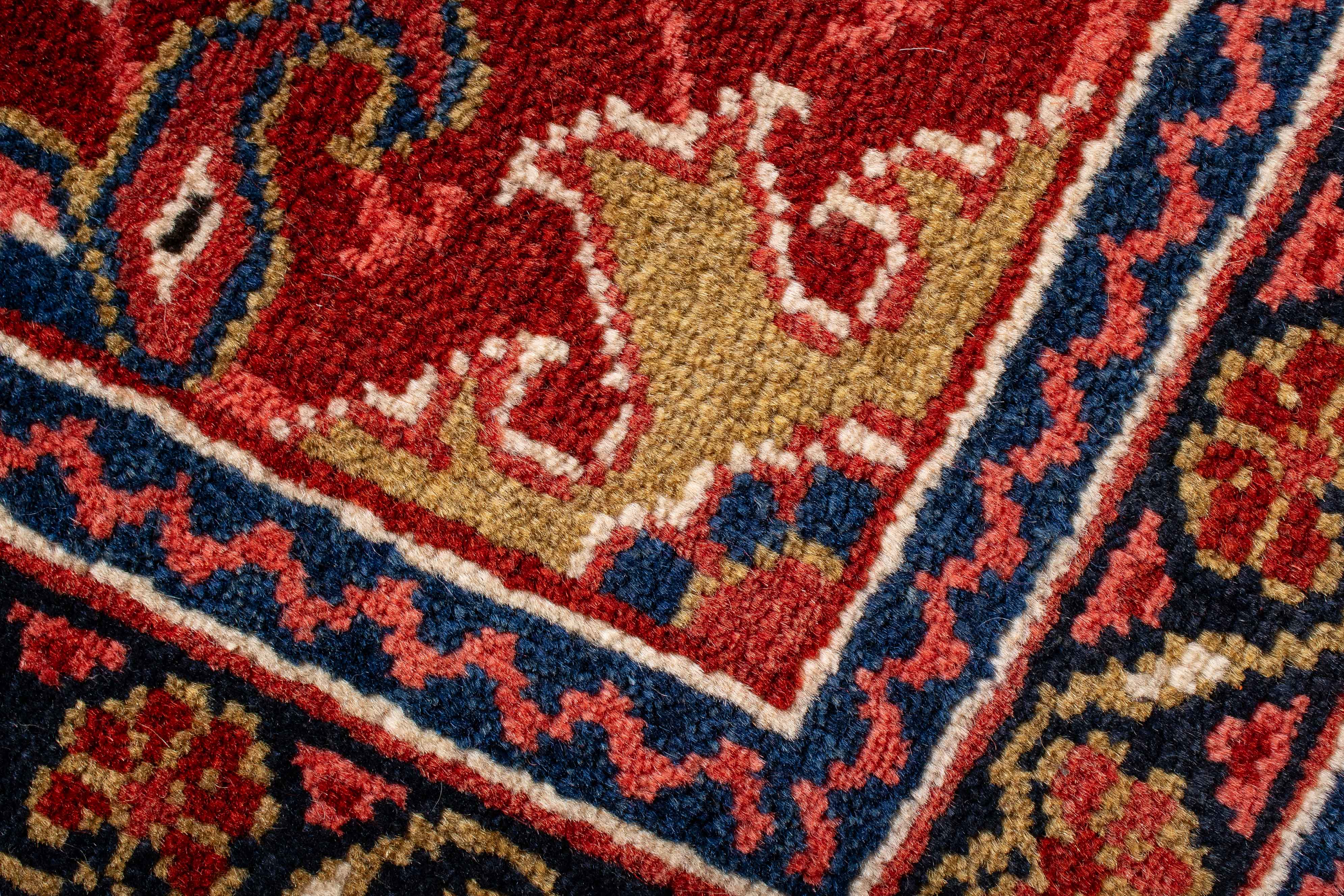Persian Heriz Rug <br> 3'5 × 4'10