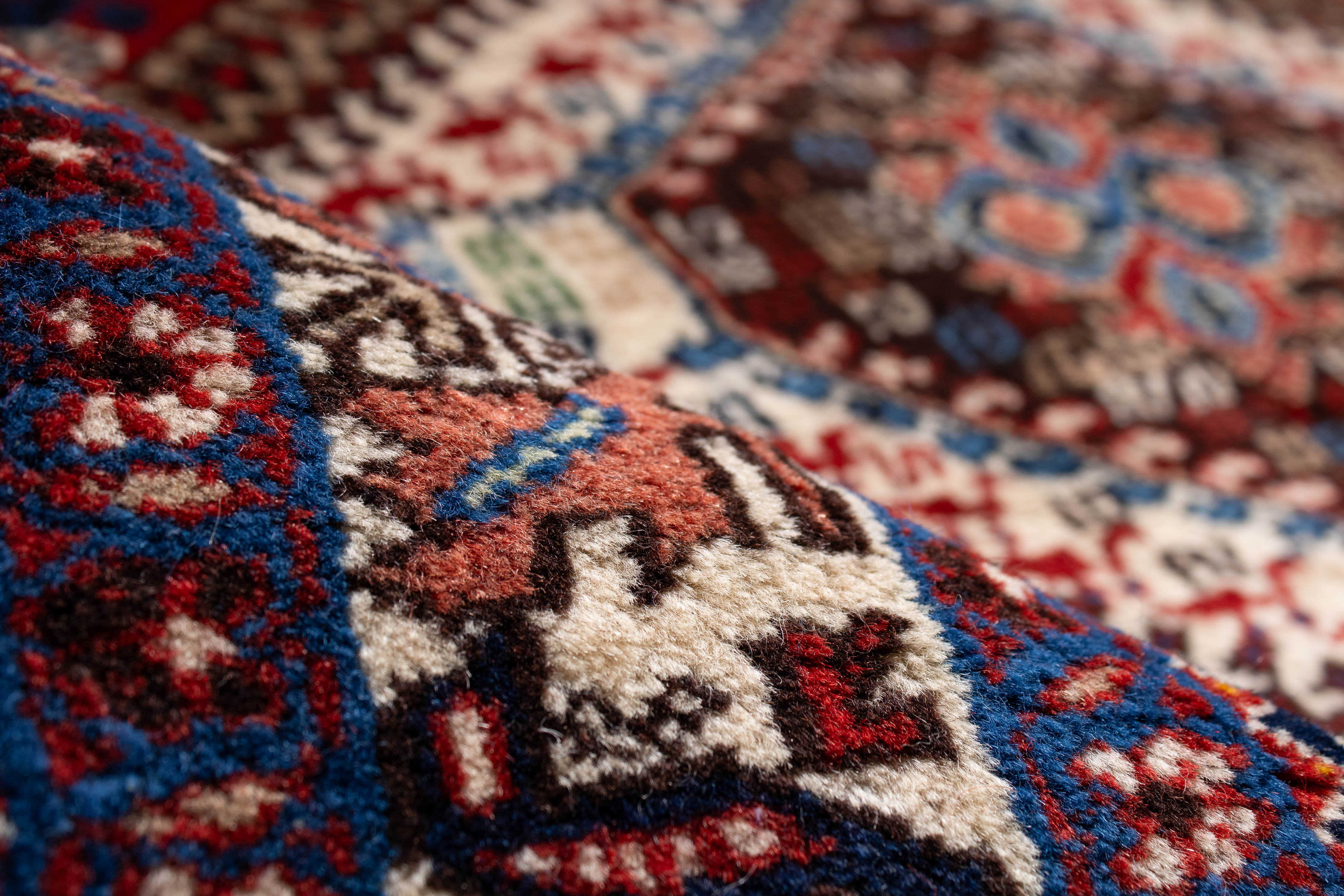 Persian Yalameh Rug <br> 5'0 × 6'6