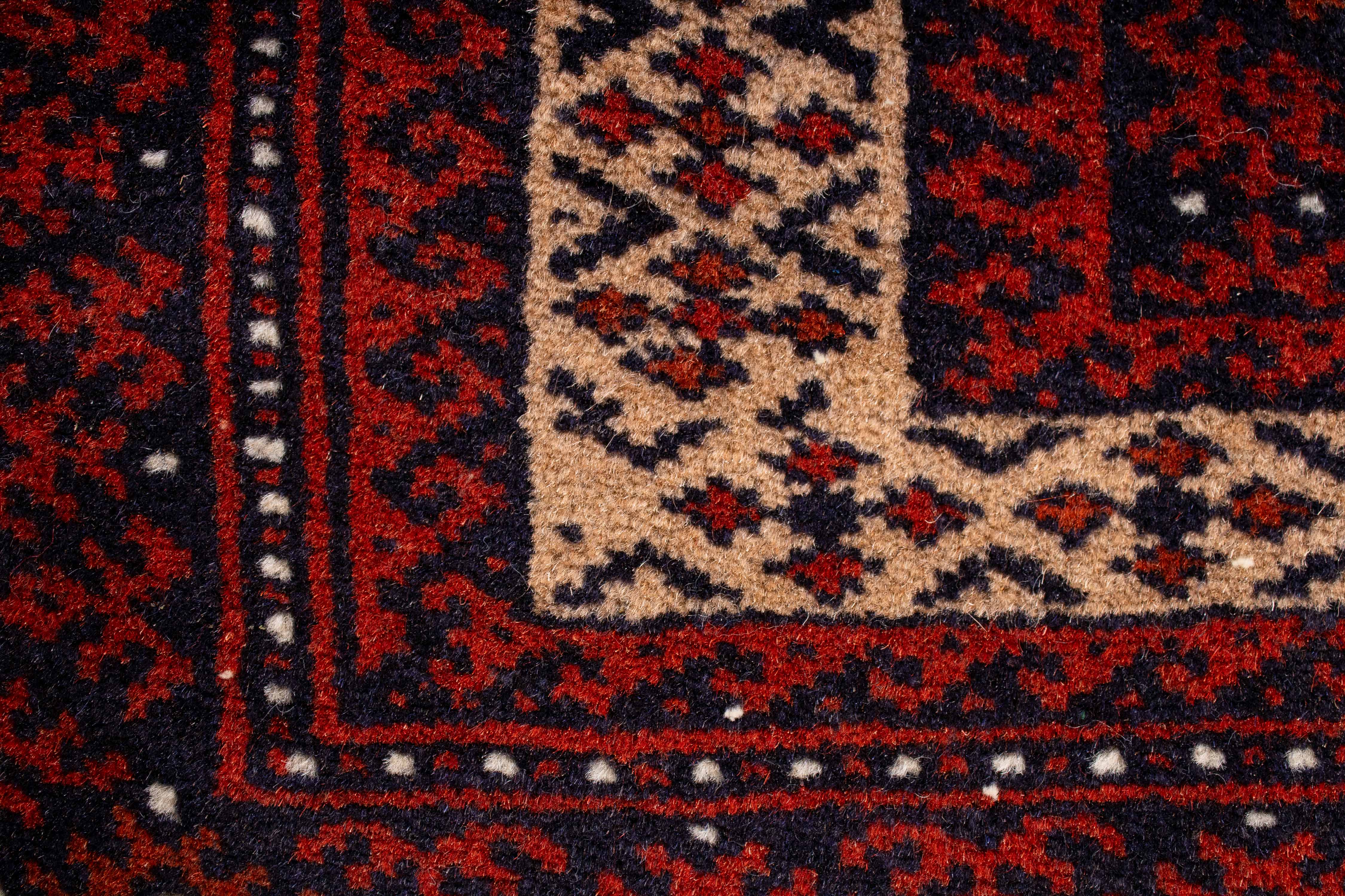 Persian Balouch Rug <br> 3'7 × 5'2