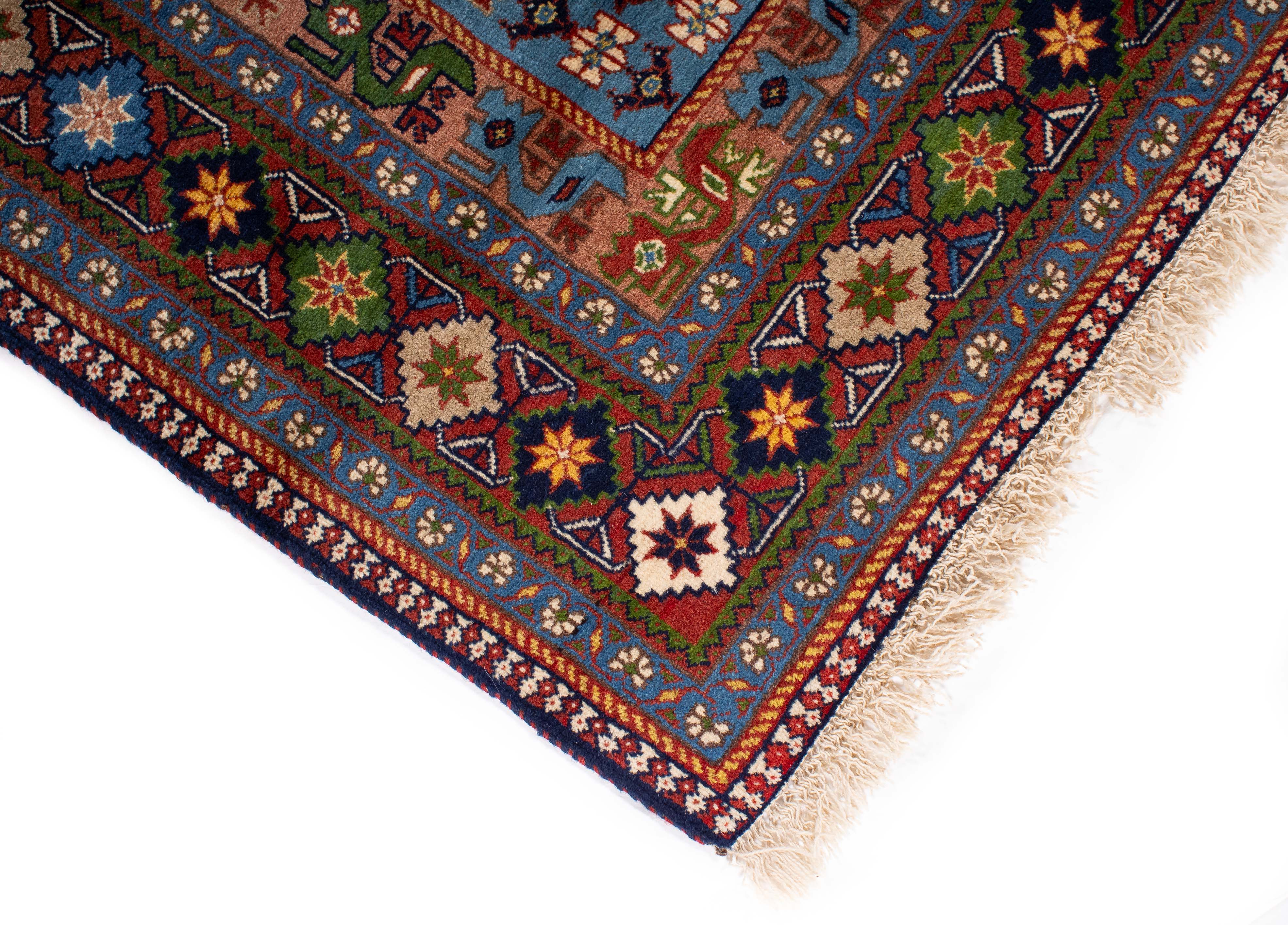 Persian Yalameh Rug <br> 6'10 × 10'0