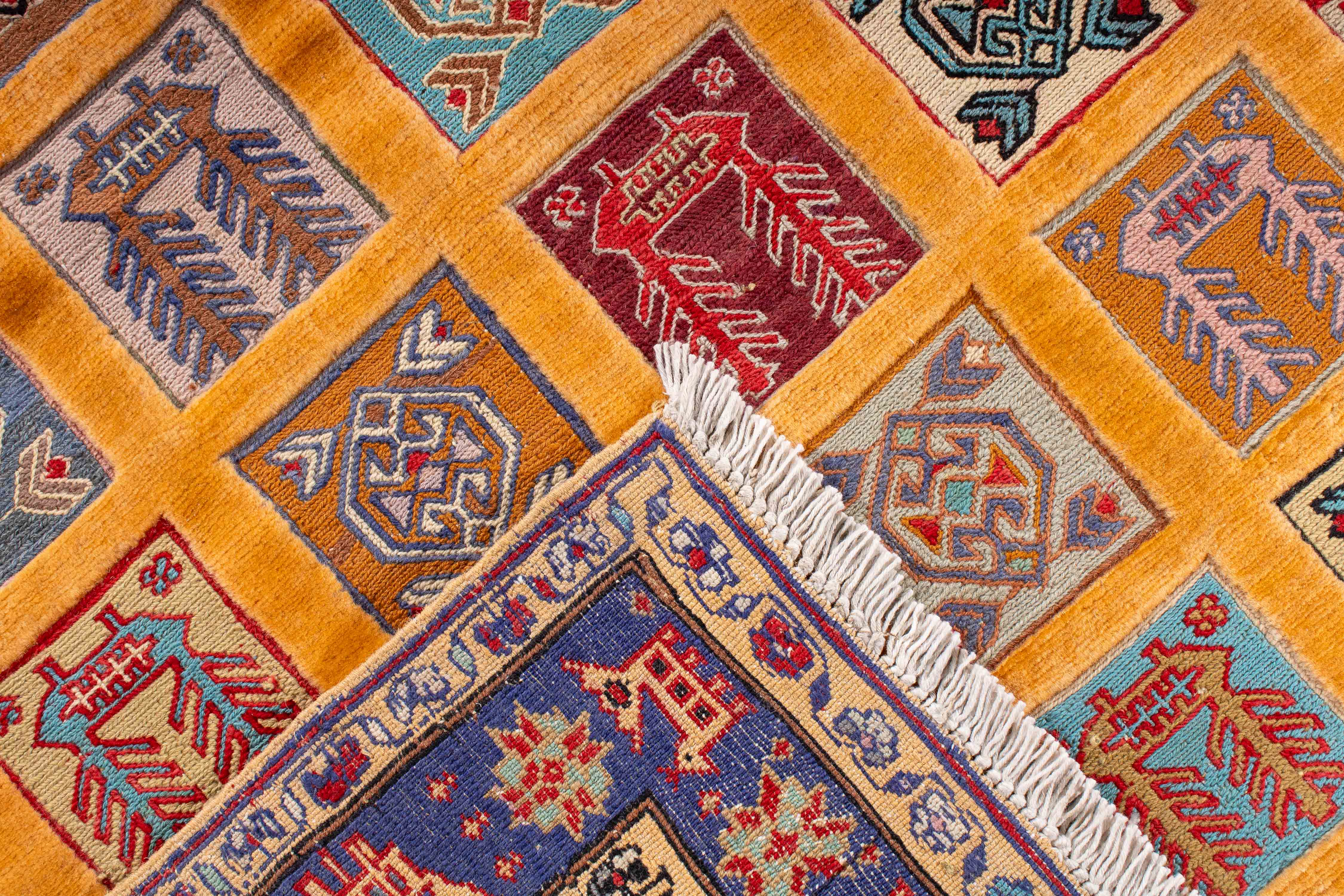 Pakistan Gabbeh Rug <br> 4'6 x 5'6