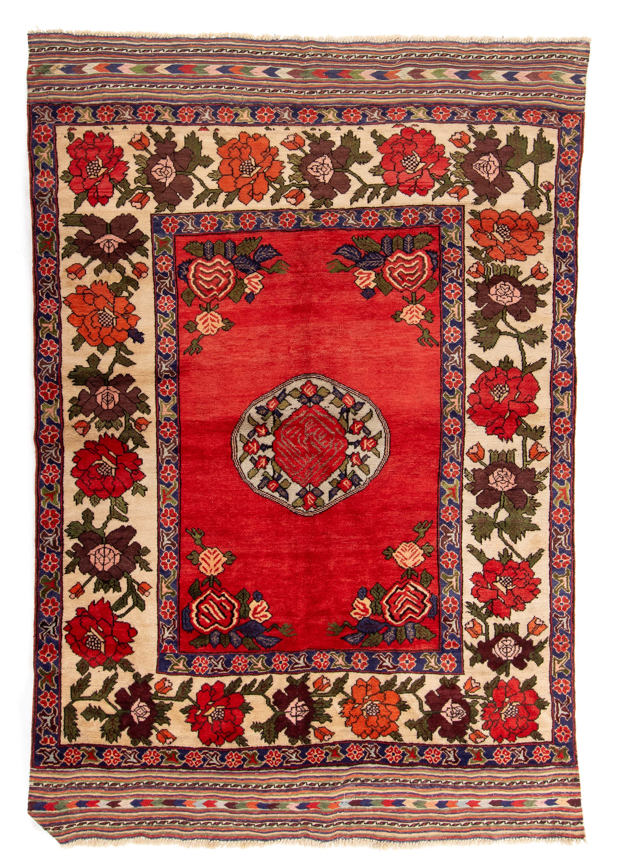 Pakistan Karabagh Rug <br> 6'2 x 9'0