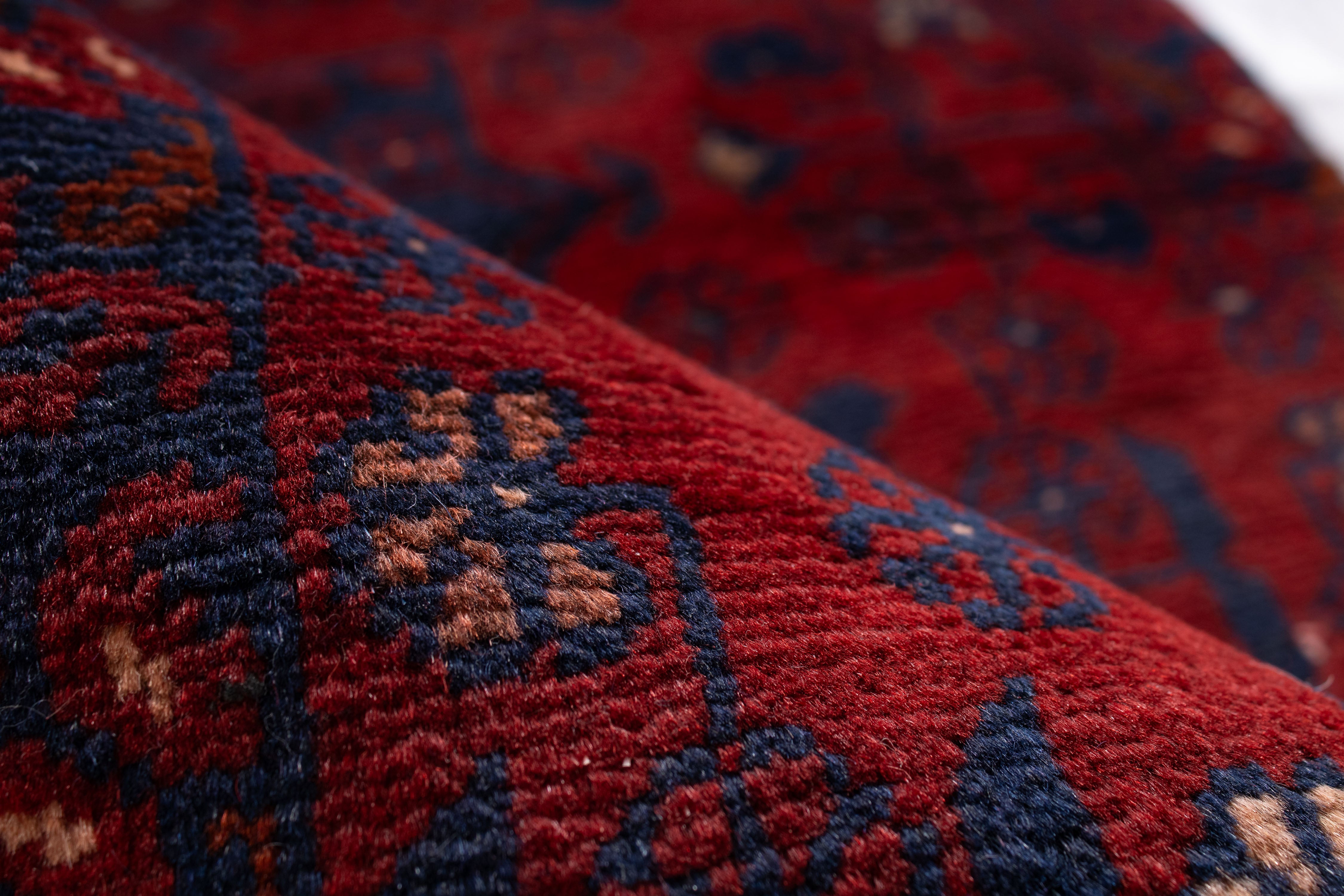 Afghan Turkman Rug <br> 1'9 x 5'2