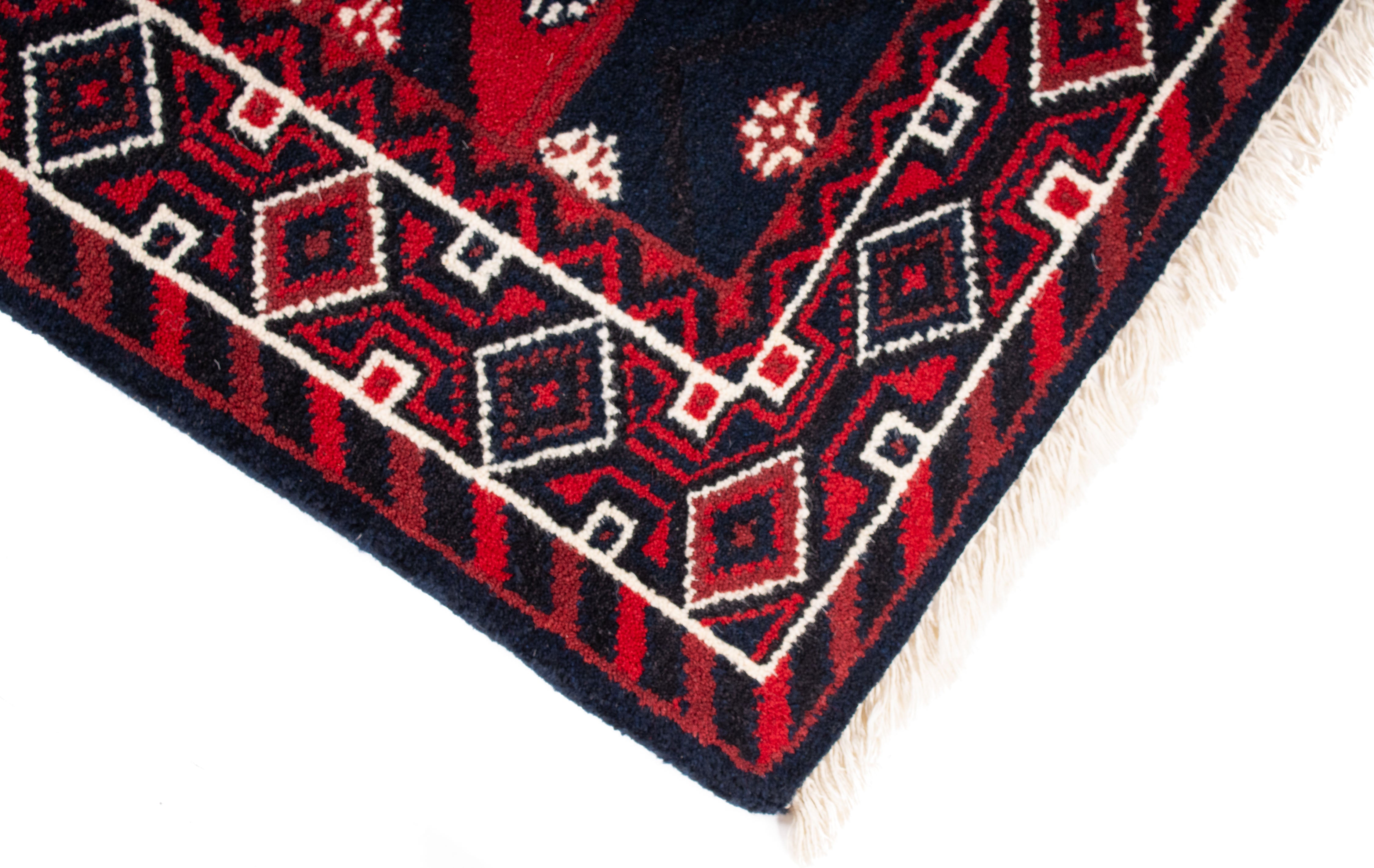 India Tribal Rug <br> 4'1 x 6'1