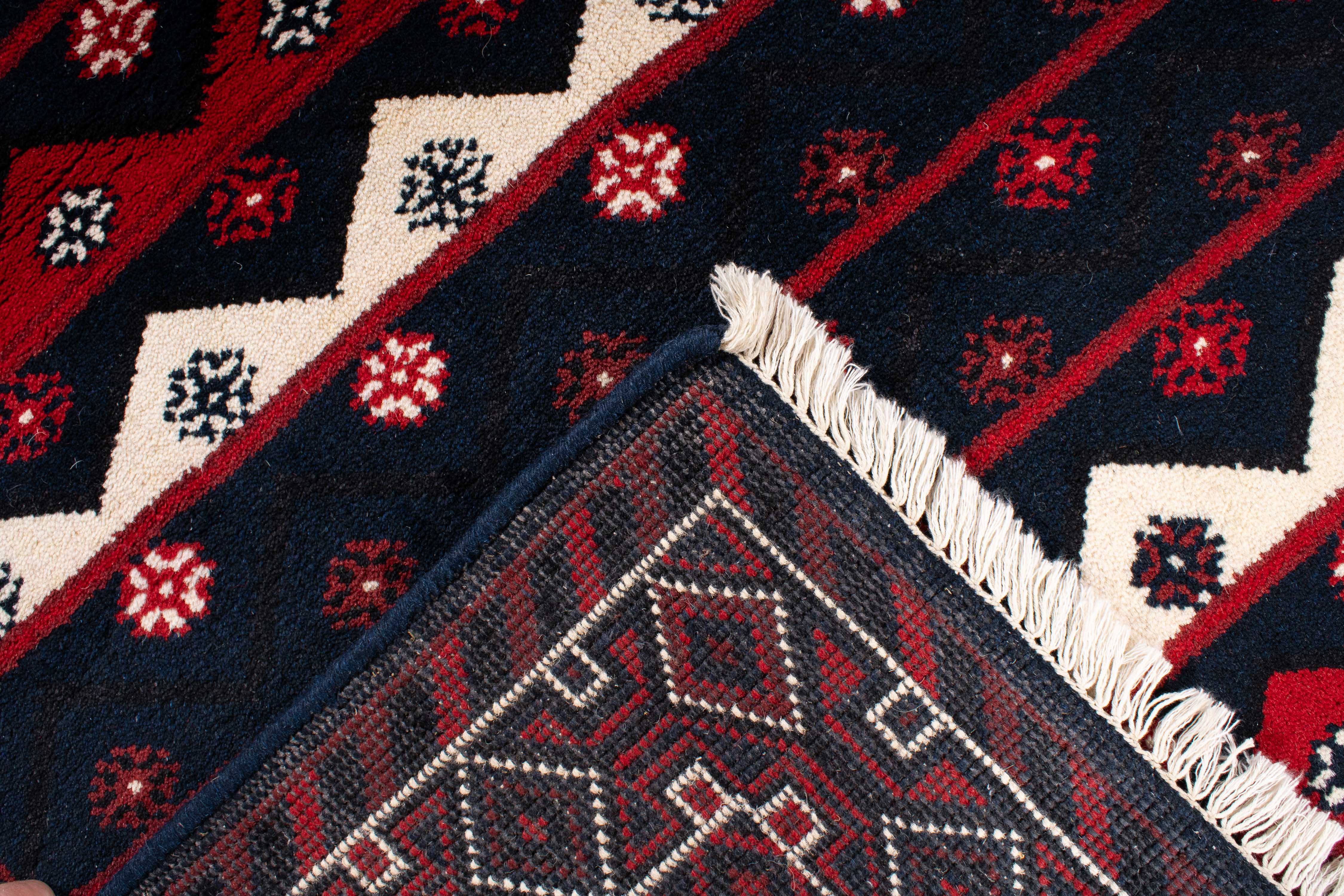 India Tribal Rug <br> 4'1 x 6'1