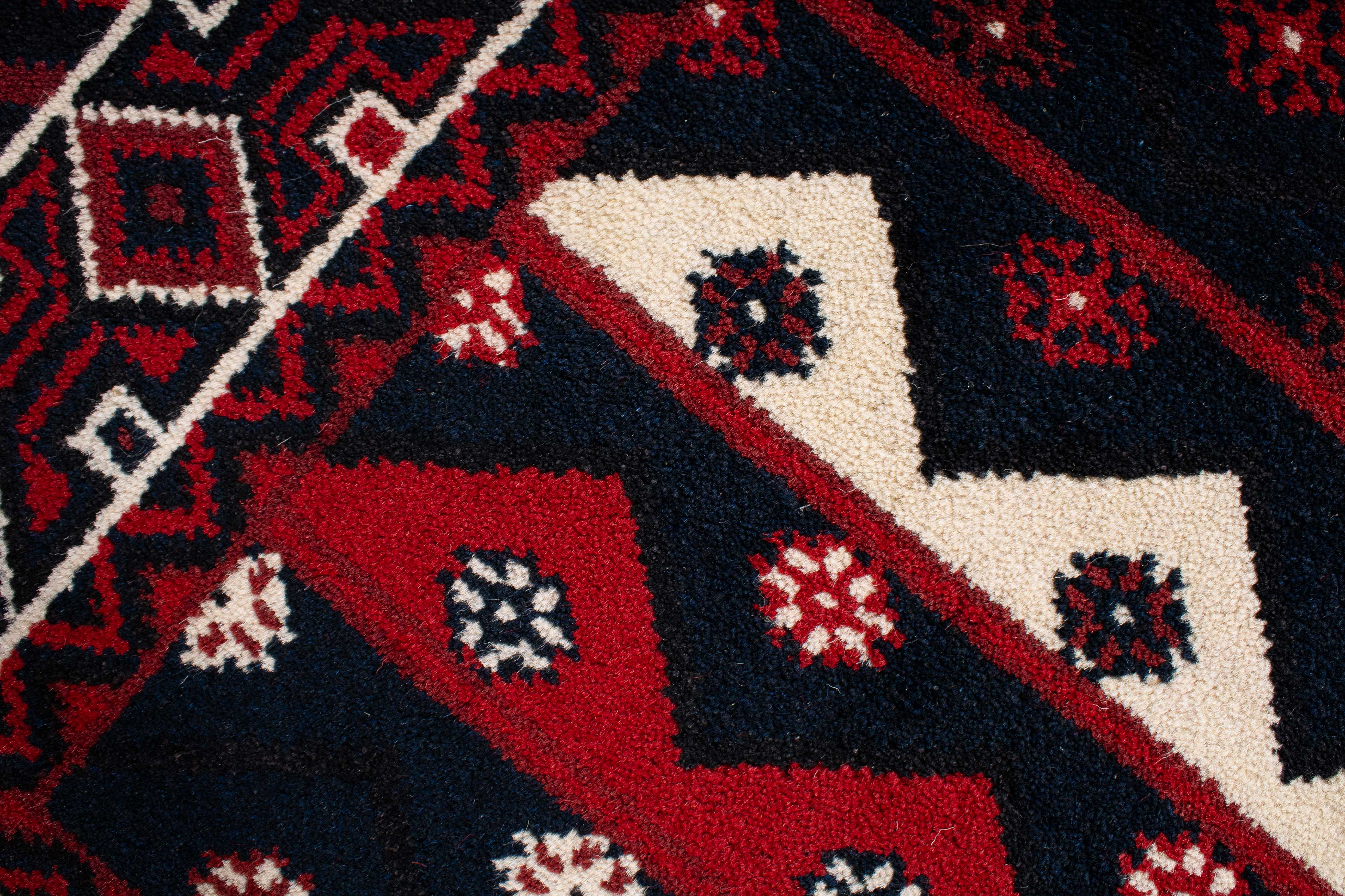 India Tribal Rug <br> 4'1 x 6'1