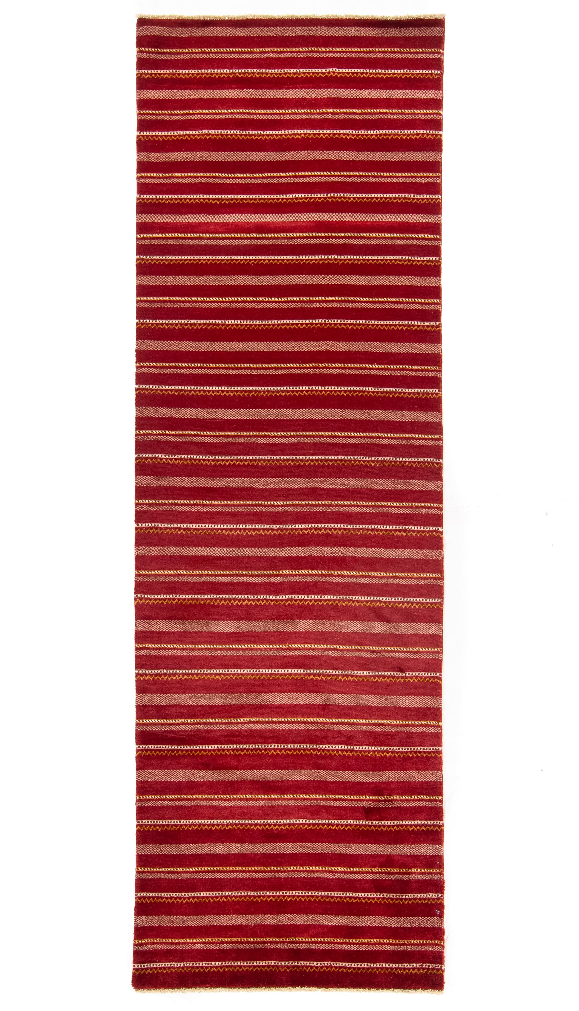 Pakistan Gabbeh Rug <br> 3'1 x 9'6