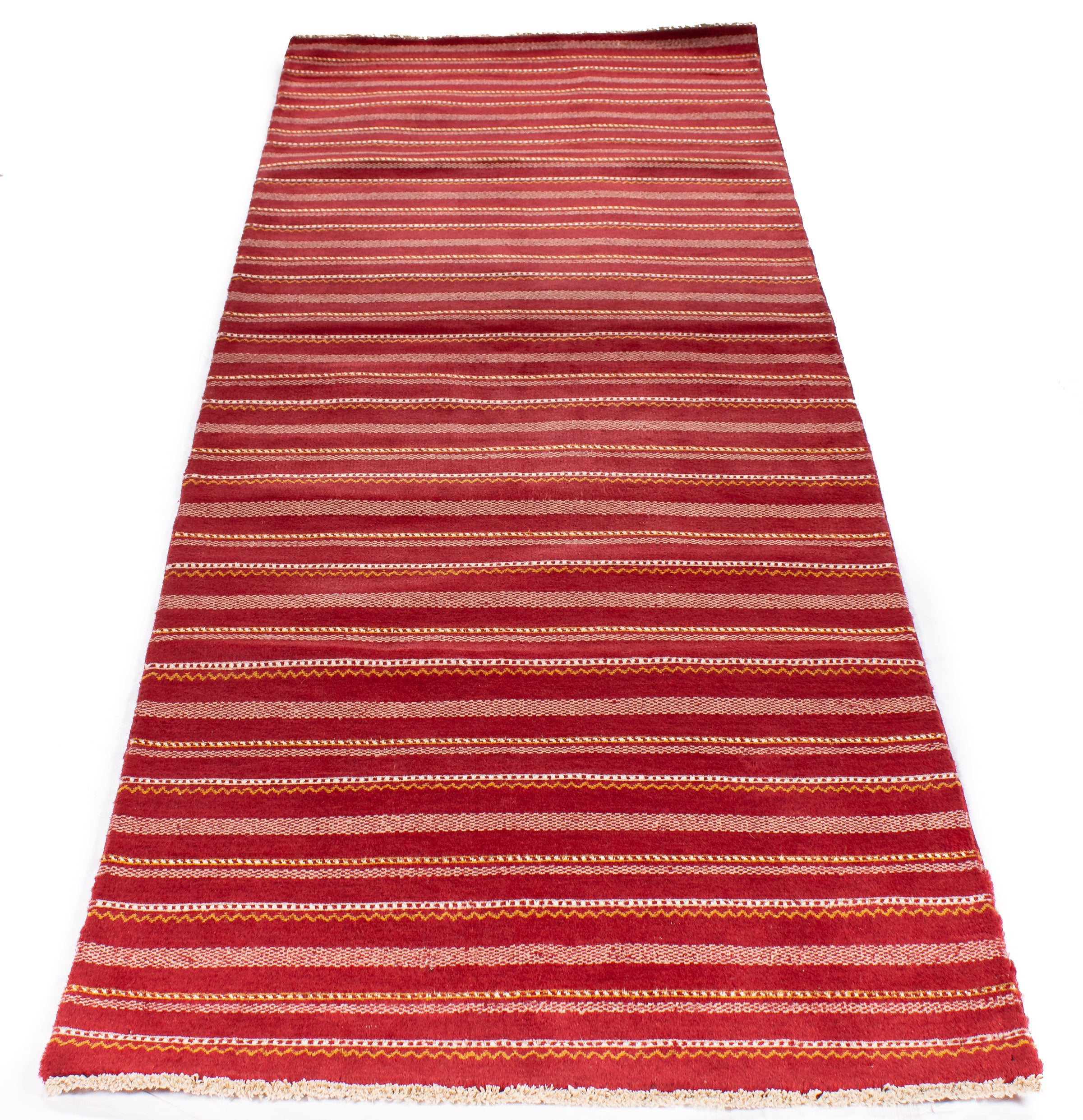 Pakistan Gabbeh Rug <br> 3'1 x 9'6