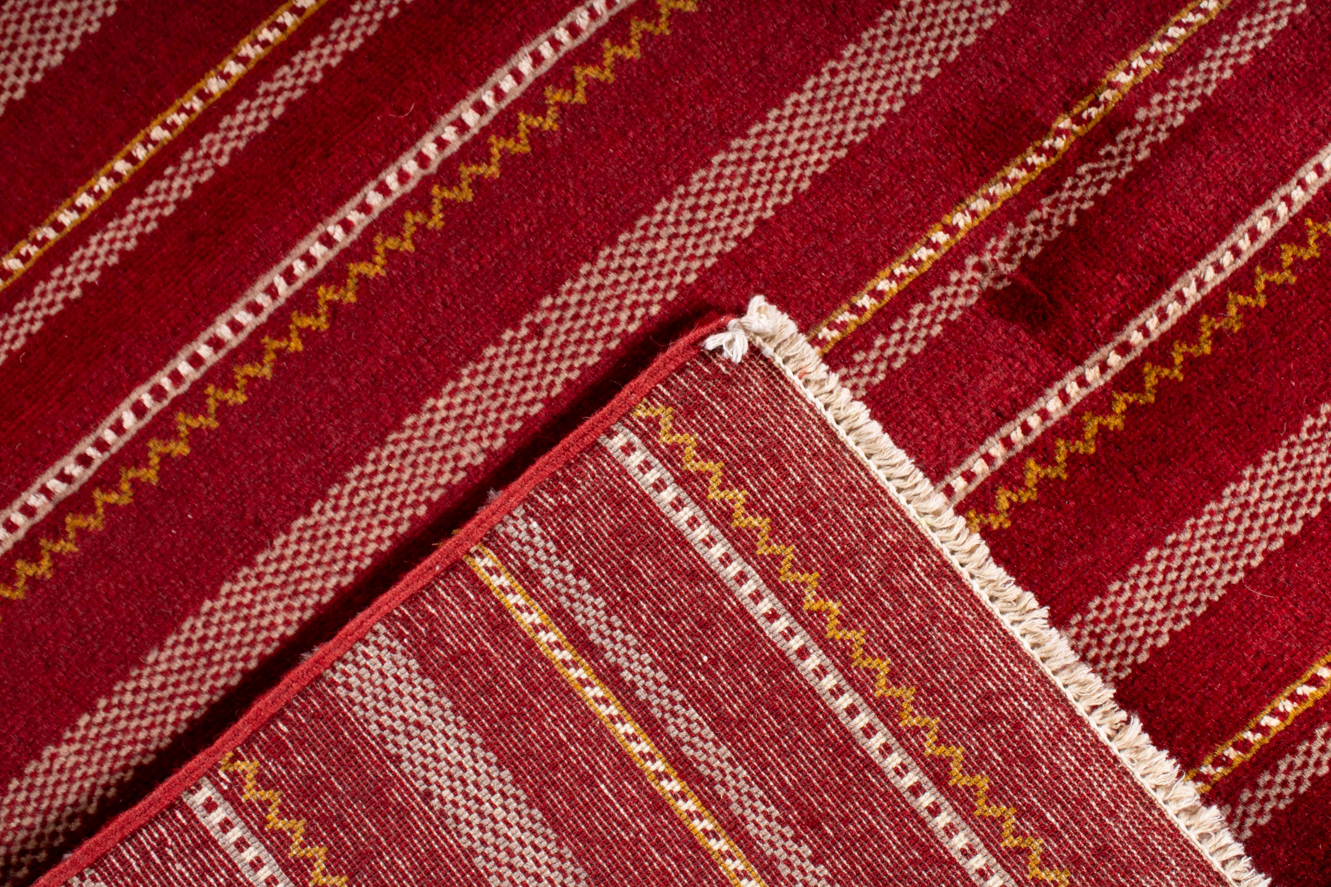 Pakistan Gabbeh Rug <br> 3'1 x 9'6