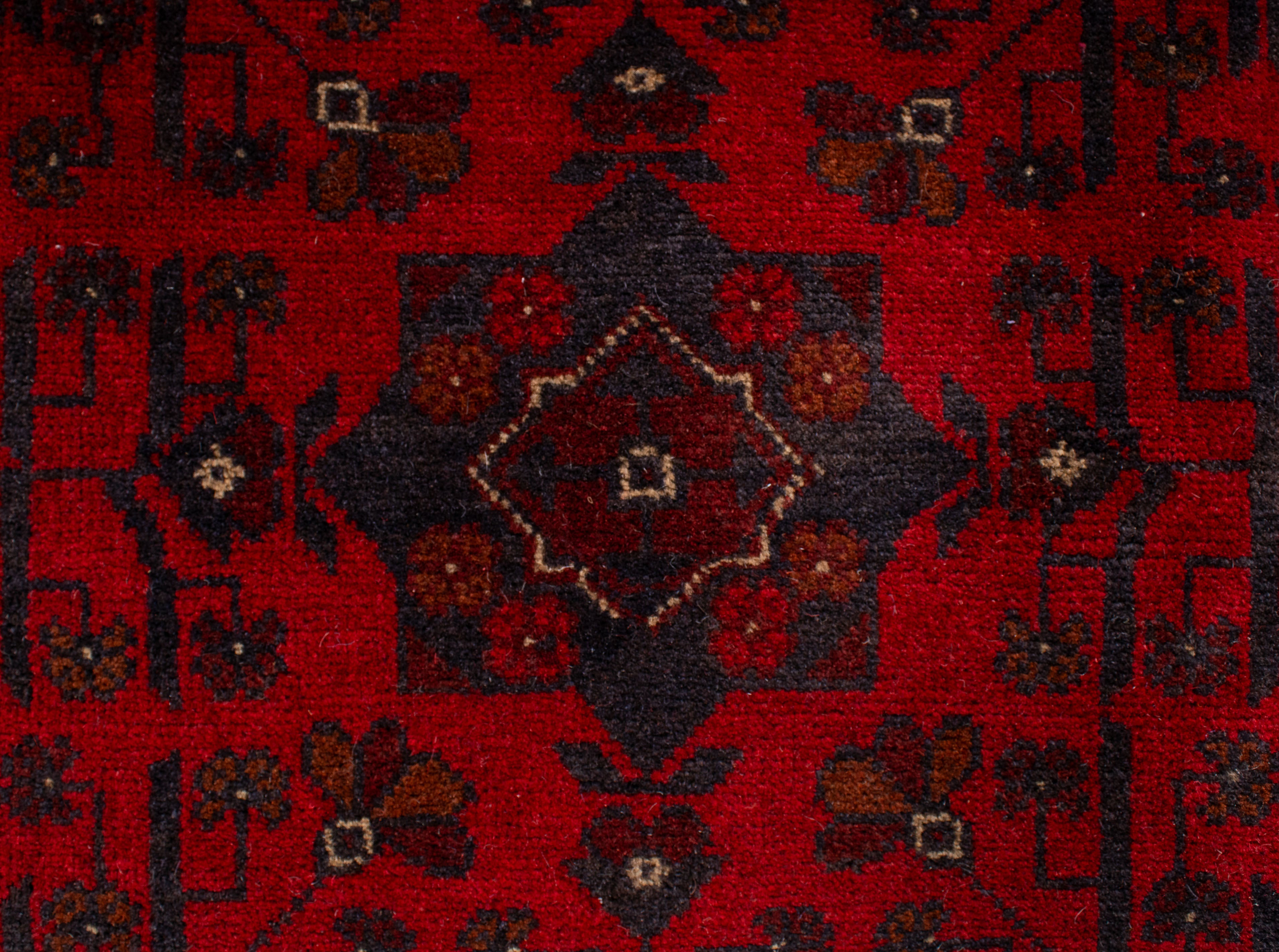 Afghan Turkman Rug <br> 7'10 x 11'2