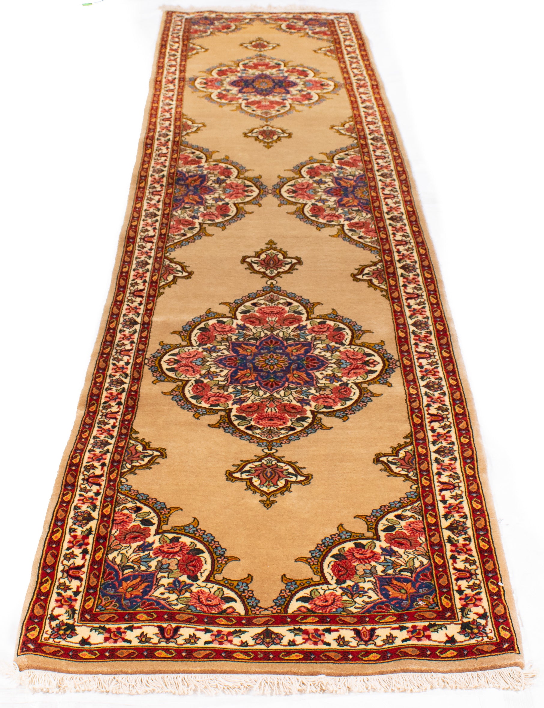 Persian Bakhtiari Rug <br> 2'10 x 13'3