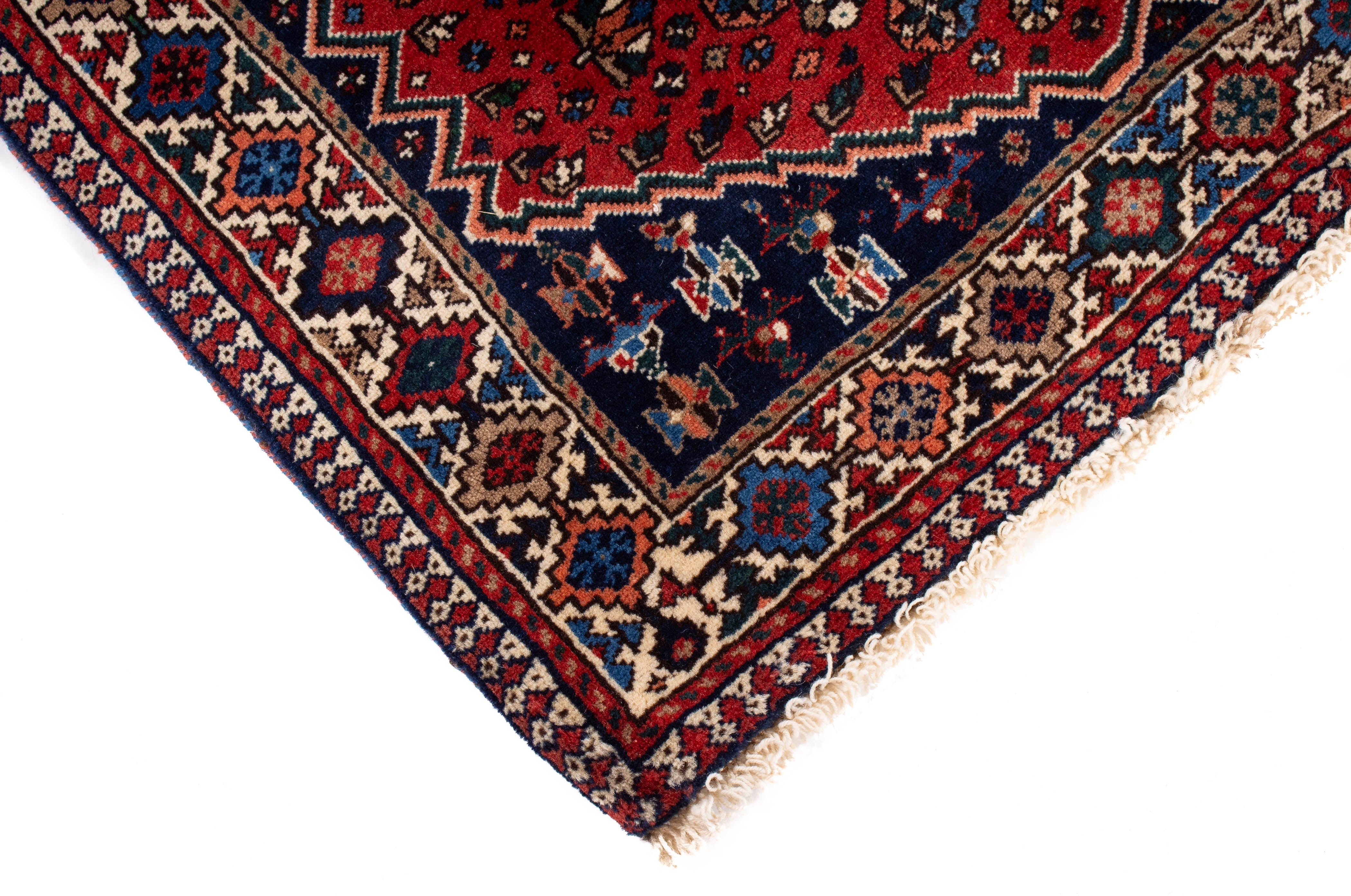 Persian Yalameh Rug <br> 2'9 x 4'4
