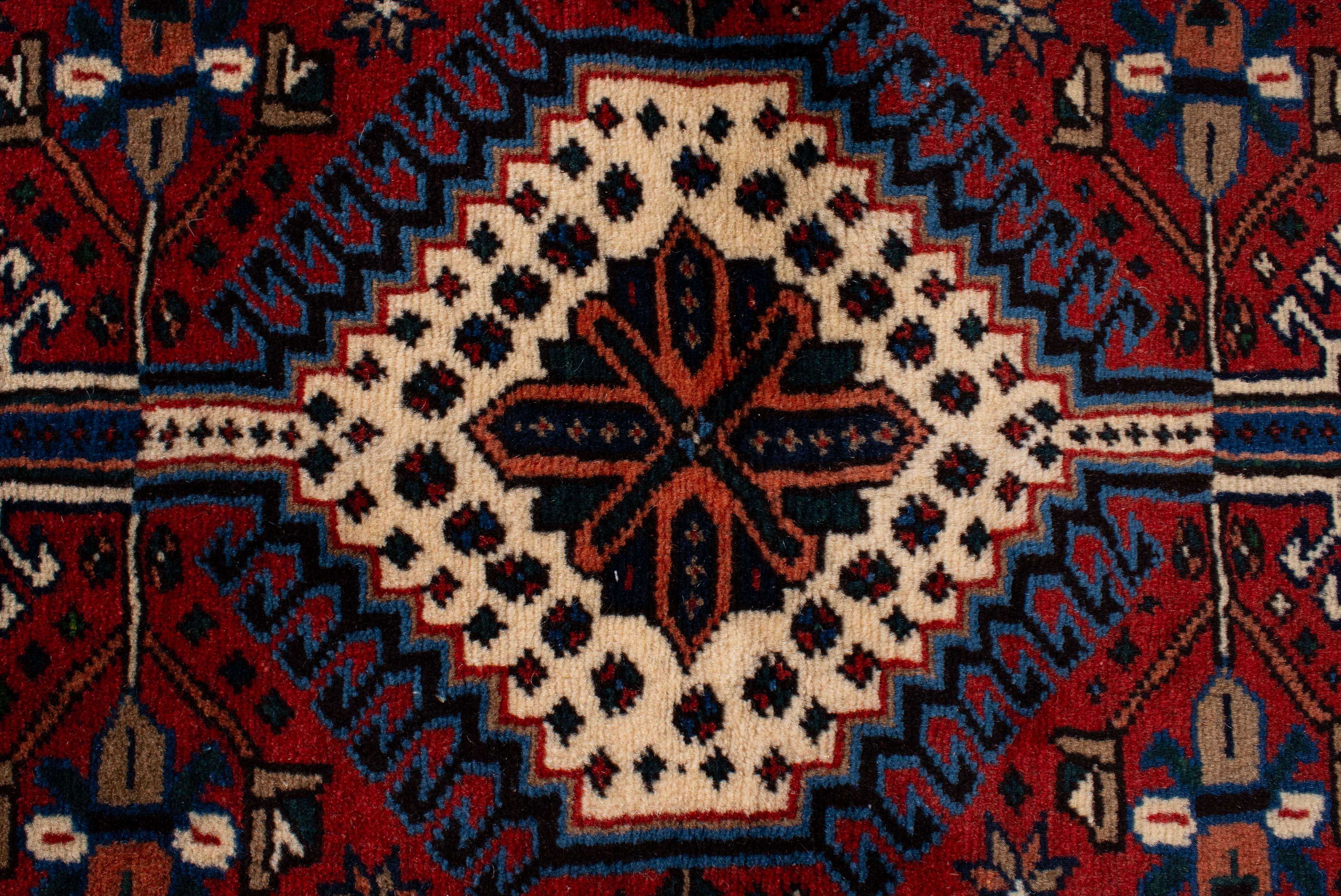 Persian Yalameh Rug <br> 2'9 x 4'4