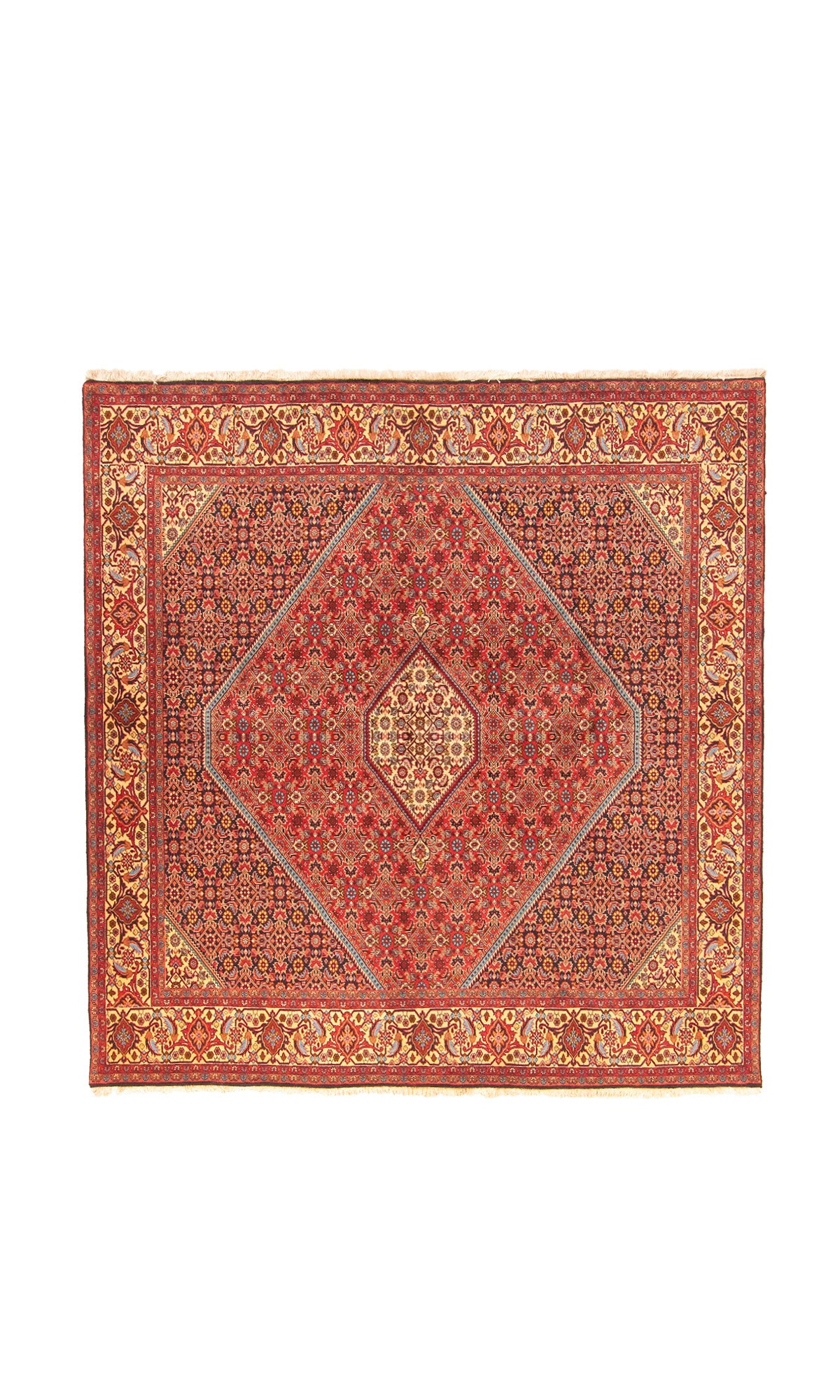 Persian Bidjar Rug <br> 8'0 x 8'0