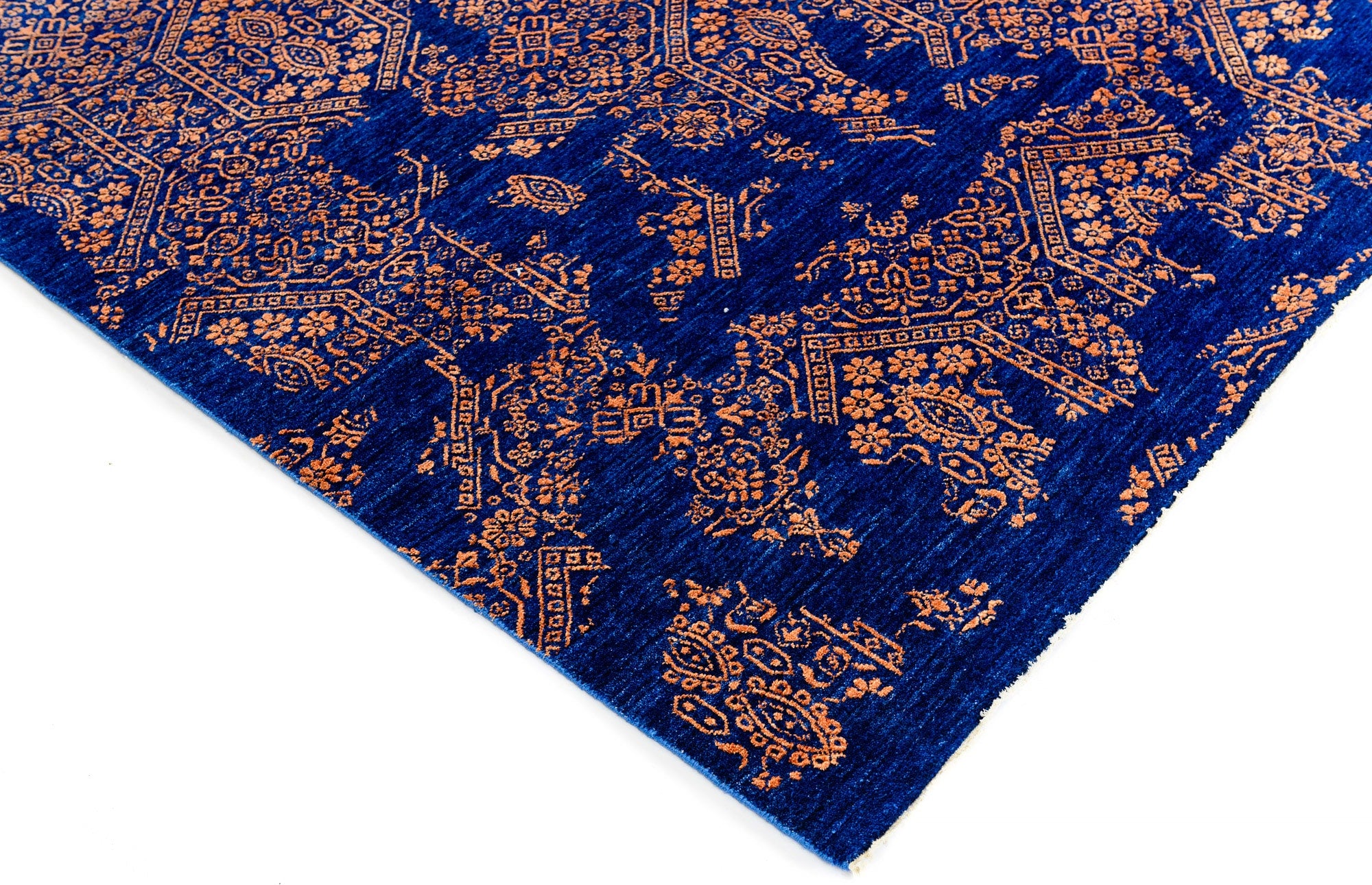 Indian Abstract Design Area Rug  <br> 10'0 x 14'2