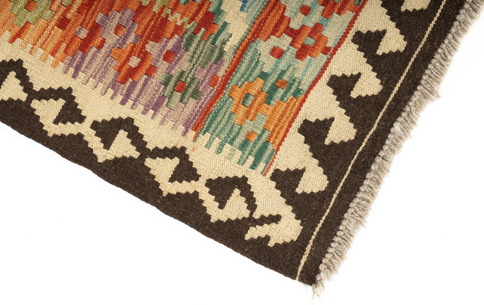 Pakistani Kilim Rug <br> 3'6 × 5'2