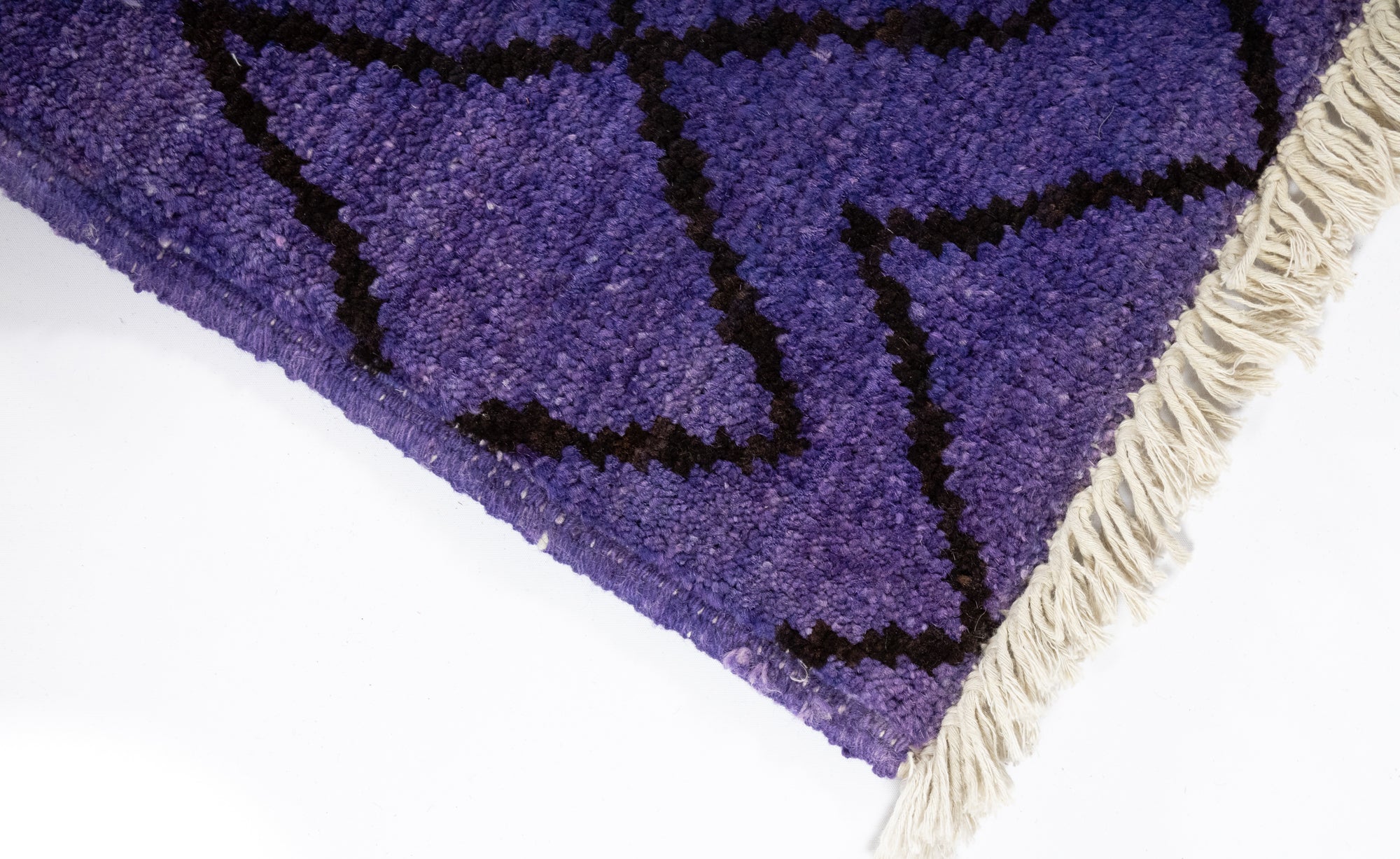 New Pakistani Moroccan Rug <br> 6' 2 x 8' 10