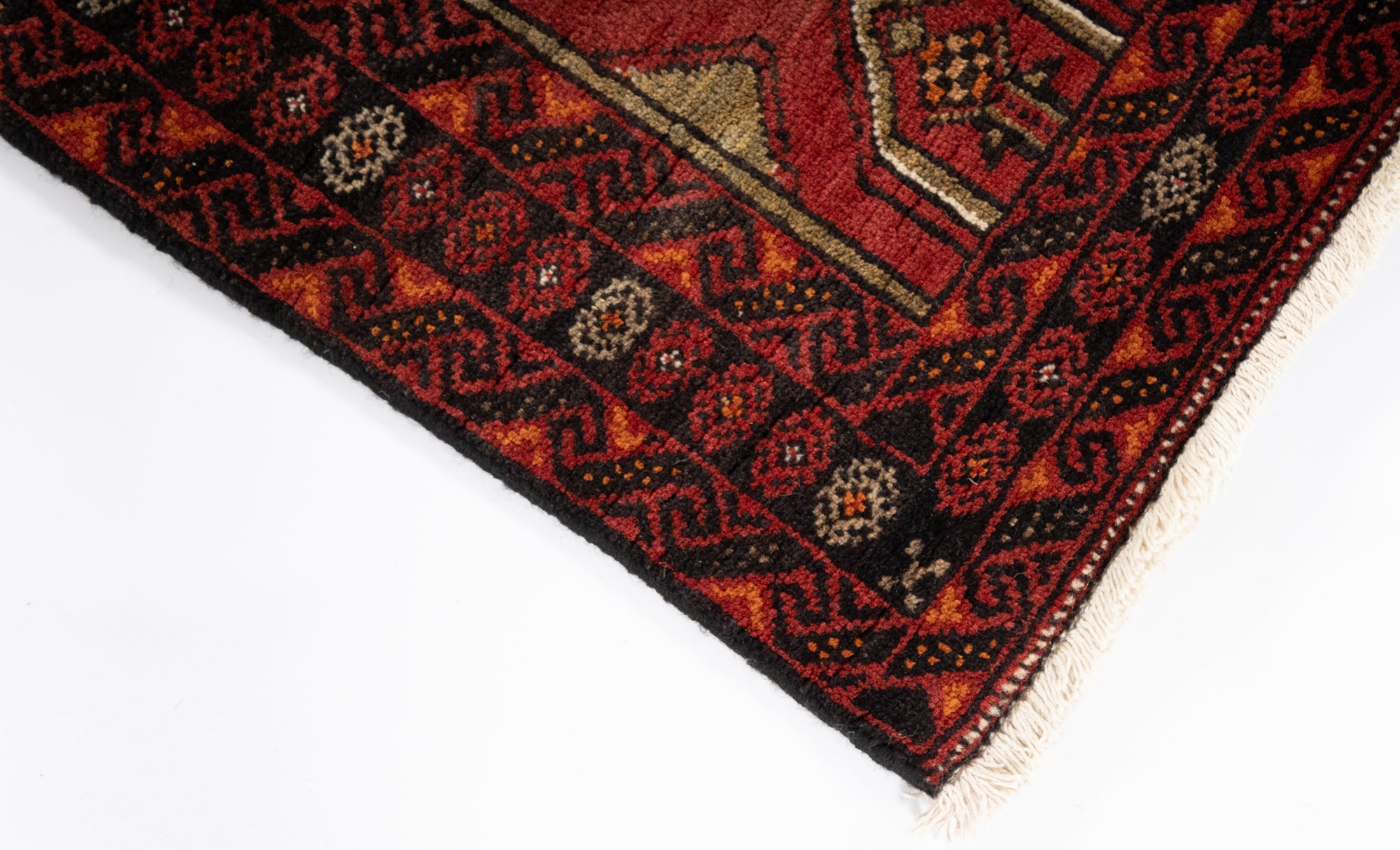 New Persian Balouch Rug <br> 3' 3 x 6' 10